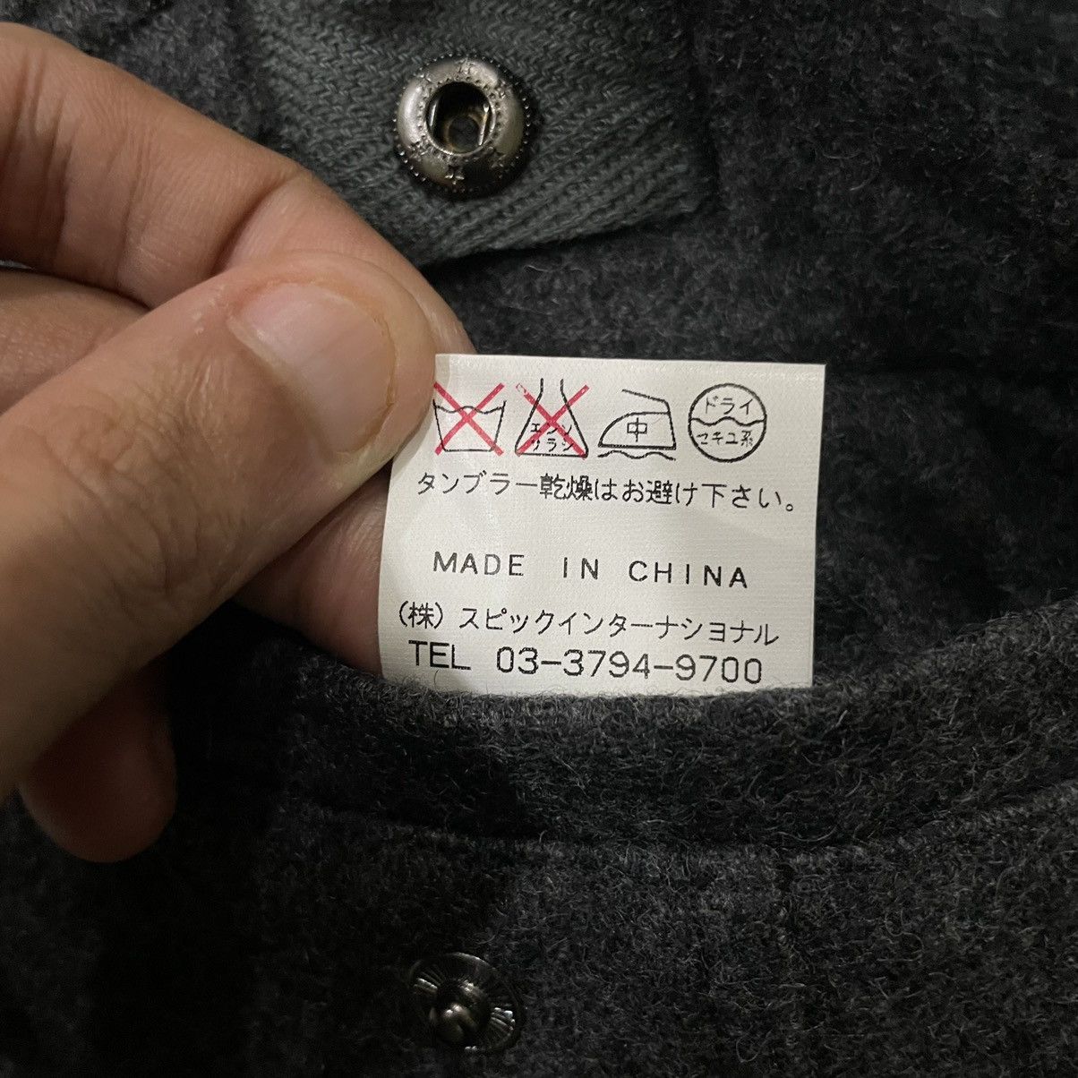 Tornado Mart Vintage Tornado Mart Bondage Cargo Tactical Wool Pants Size US 33 - 23 Thumbnail