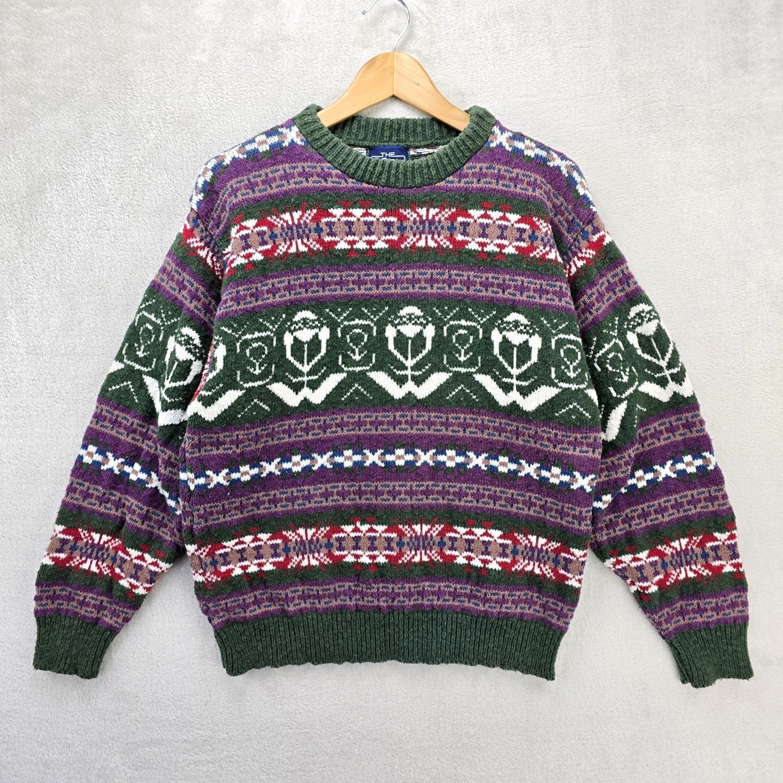 Woolrich Woolen Mills Vintage Woolrich Fair Isle Nordic Sweater Women's Large USA Size L / US 10 / IT 46 - 1 Thumbnail