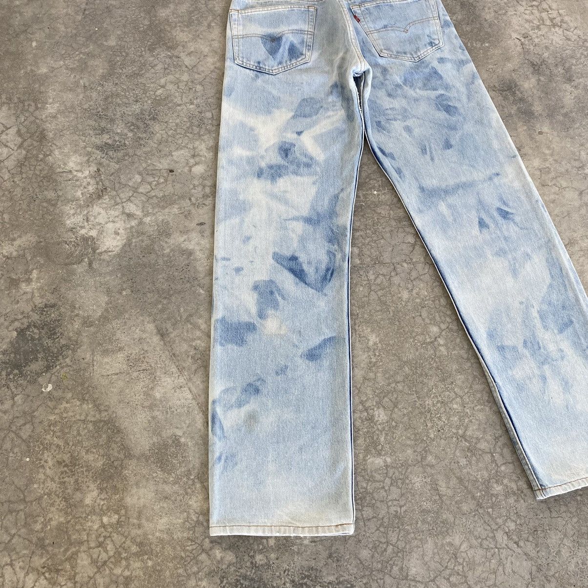 Levi's VTG Late 80’s Levis 501xx Acid Washed Blue Jeans Size US 28 / EU 44 - 19 Thumbnail