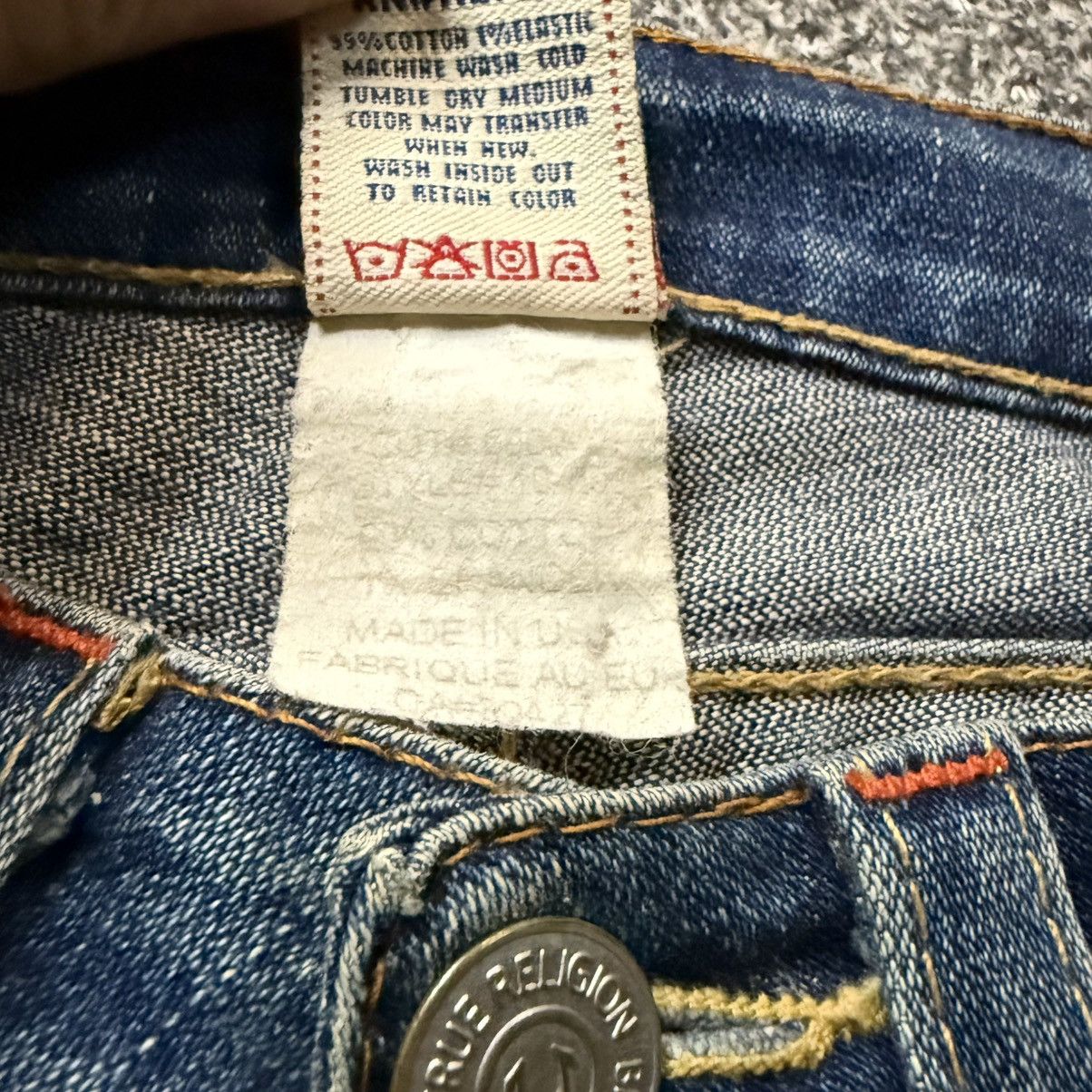 Hysteric Glamour 🔥🇺🇸 Vintage Crazy Flared True Religion Denim Size US 28 / EU 44 - 14 Thumbnail