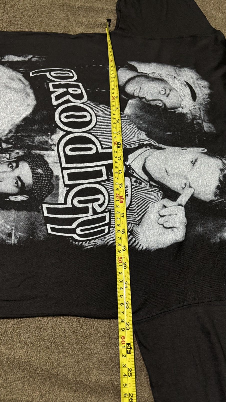 Band Tees Vitg 90s The Prodigy trashed ls Shirt massive attack moby Size US XL / EU 56 / 4 - 9 Thumbnail