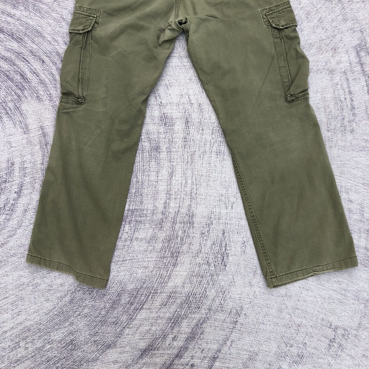 Japanese Brand Cargo Green Anti Label Multipocket Tactical Pants W29 Size US 29 - 11 Thumbnail