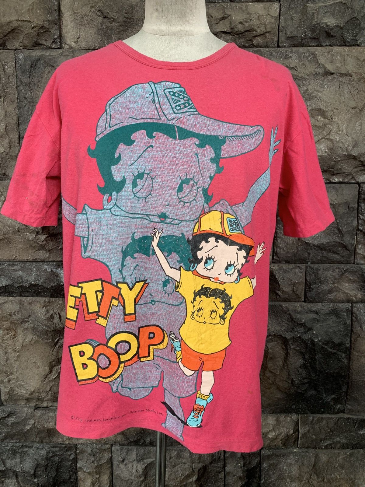 Vintage Vintage 90s Betty Boop T shirt Size US L / EU 52-54 / 3 - 1 Thumbnail