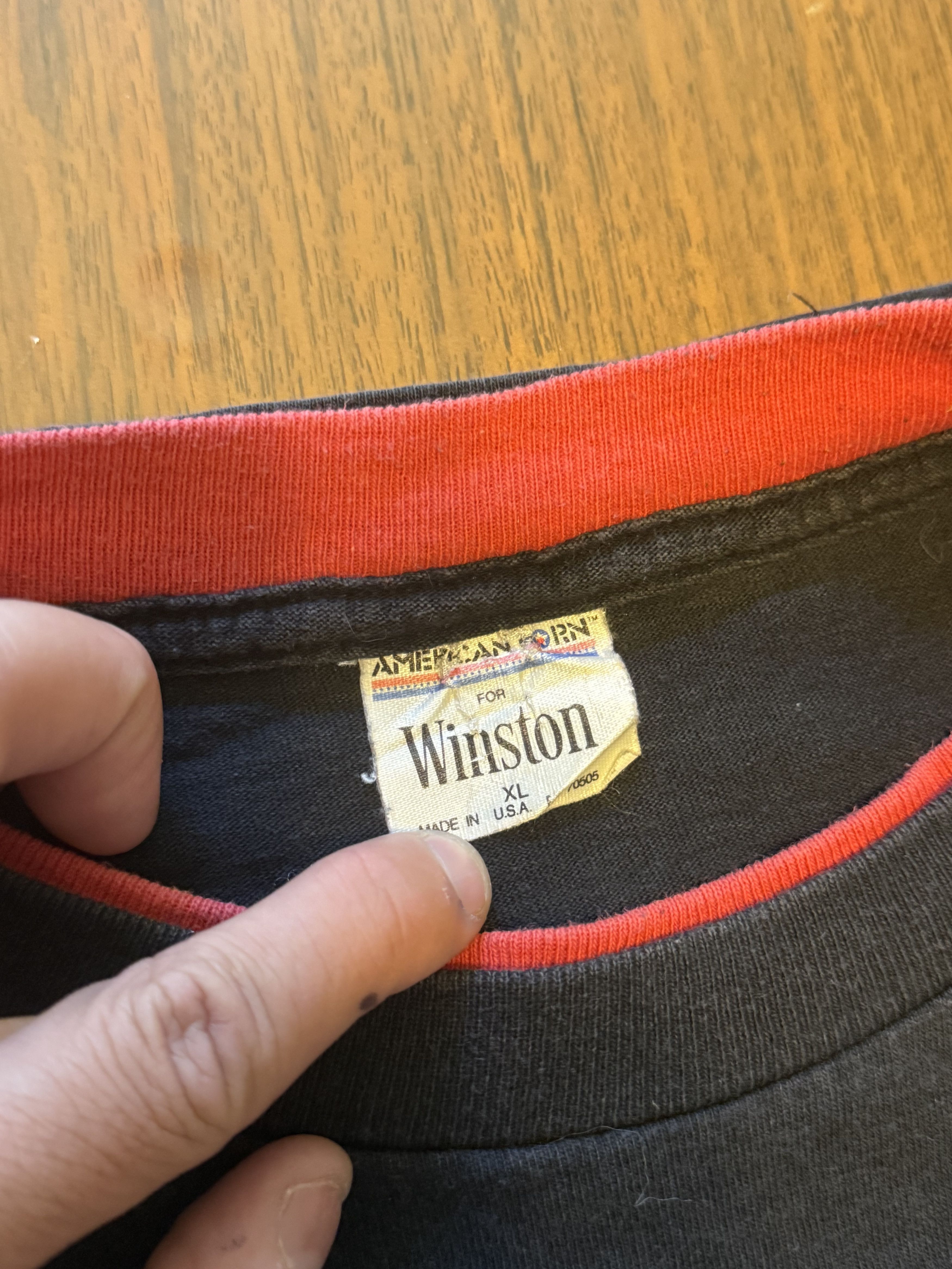 Vintage Winston Racing Tee Size US XL / EU 56 / 4 - 3 Thumbnail