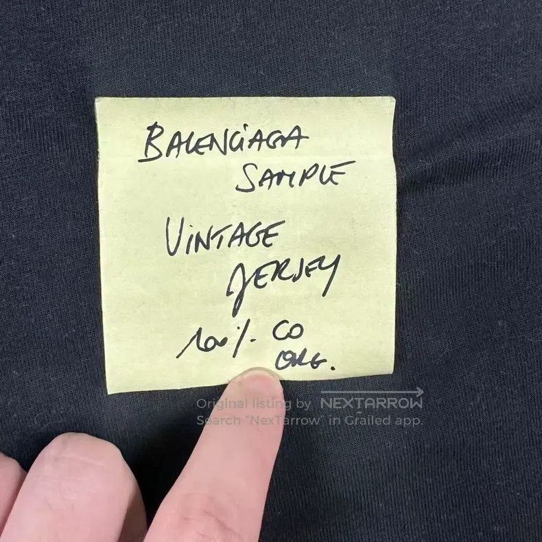 Other Balenciaga Post-it Note Short Sleeve Size US S / EU 44-46 / 1 - 3 Thumbnail