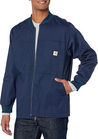 Carhartt Carhartt Rugged Flex Ripstop Utility Warm Up Jacket Navy Size US XXL / EU 58 / 5 - 3 Thumbnail