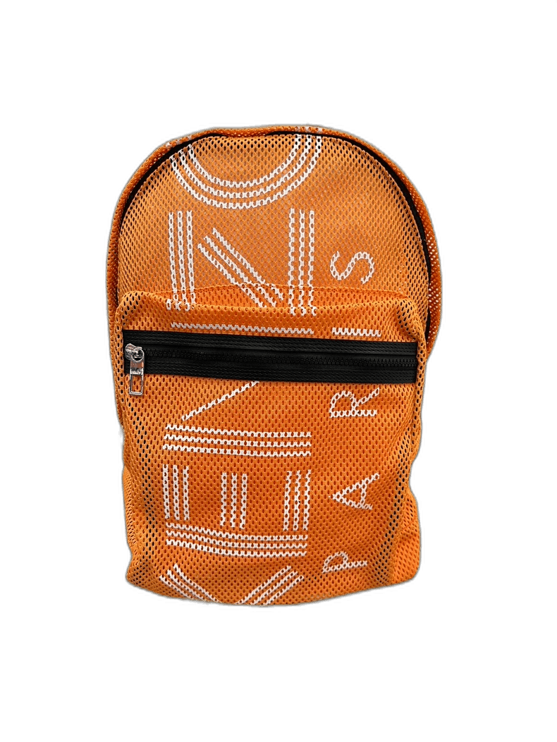 Kenzo Kenzo Orange Perforated Logo Backpack 28cm Size ONE SIZE - 1 Thumbnail