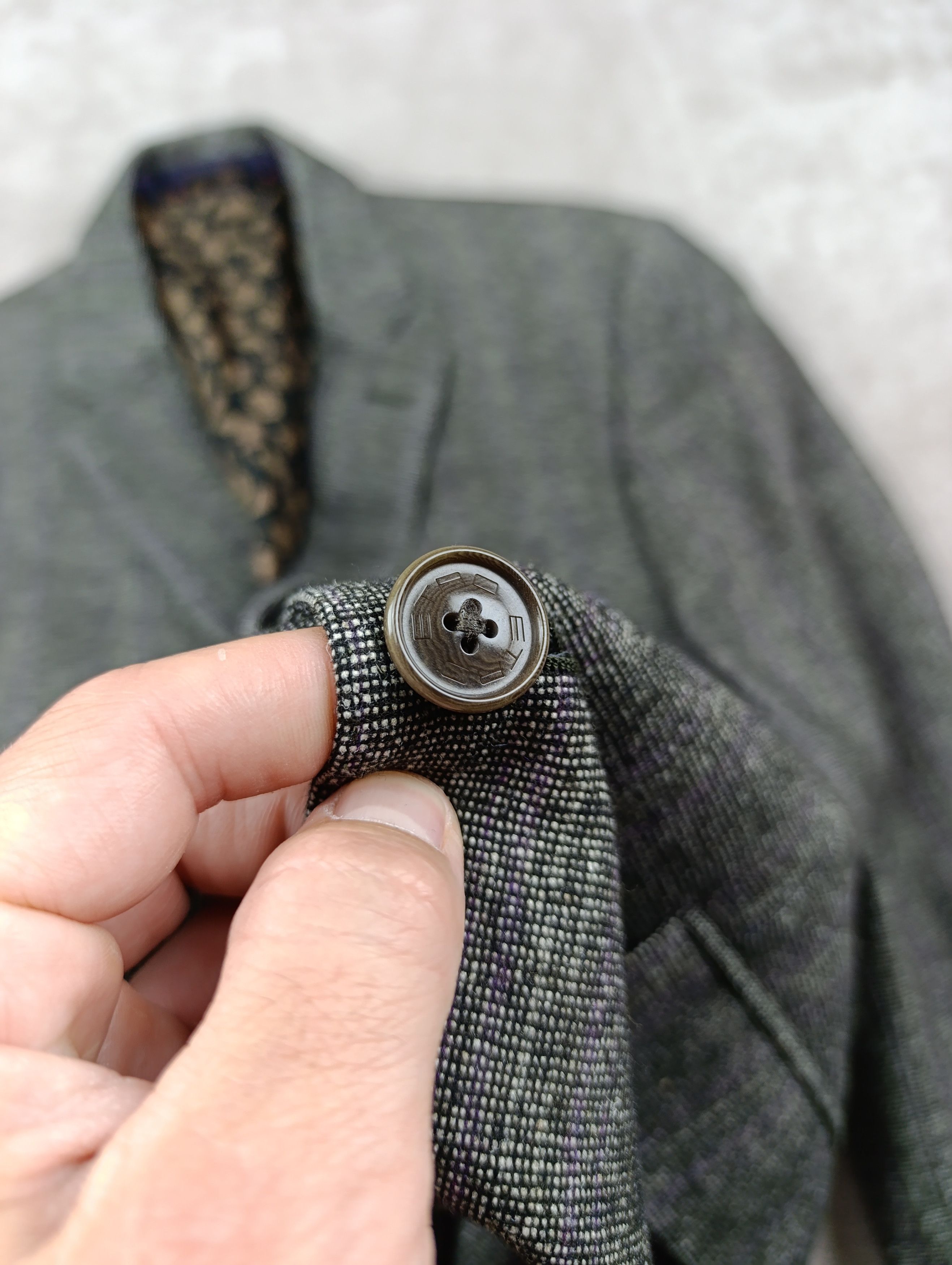 Etro Etro Milano Mens Classic Wool/Silk Suit Size 50R - 5 Thumbnail