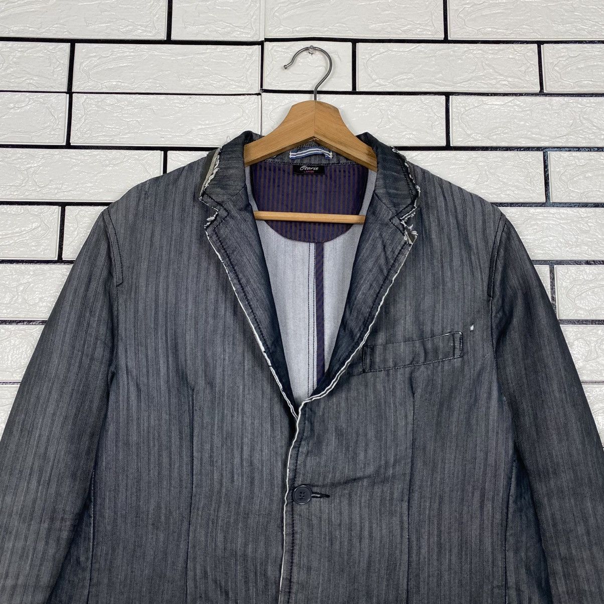 Japanese Brand 📌Vintage Hickory Chore Striped Jacket Otarie Issey Miyake Size US L / EU 52-54 / 3 - 4 Thumbnail