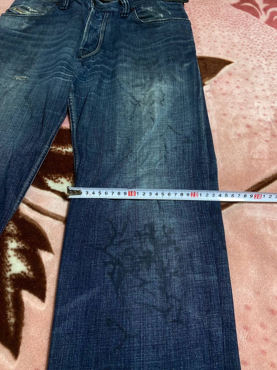 Diesel Vintage 90s Y2K Distressed Diesel Leanty Jeans baggy pants Size US 34 / EU 50 - 20 Thumbnail