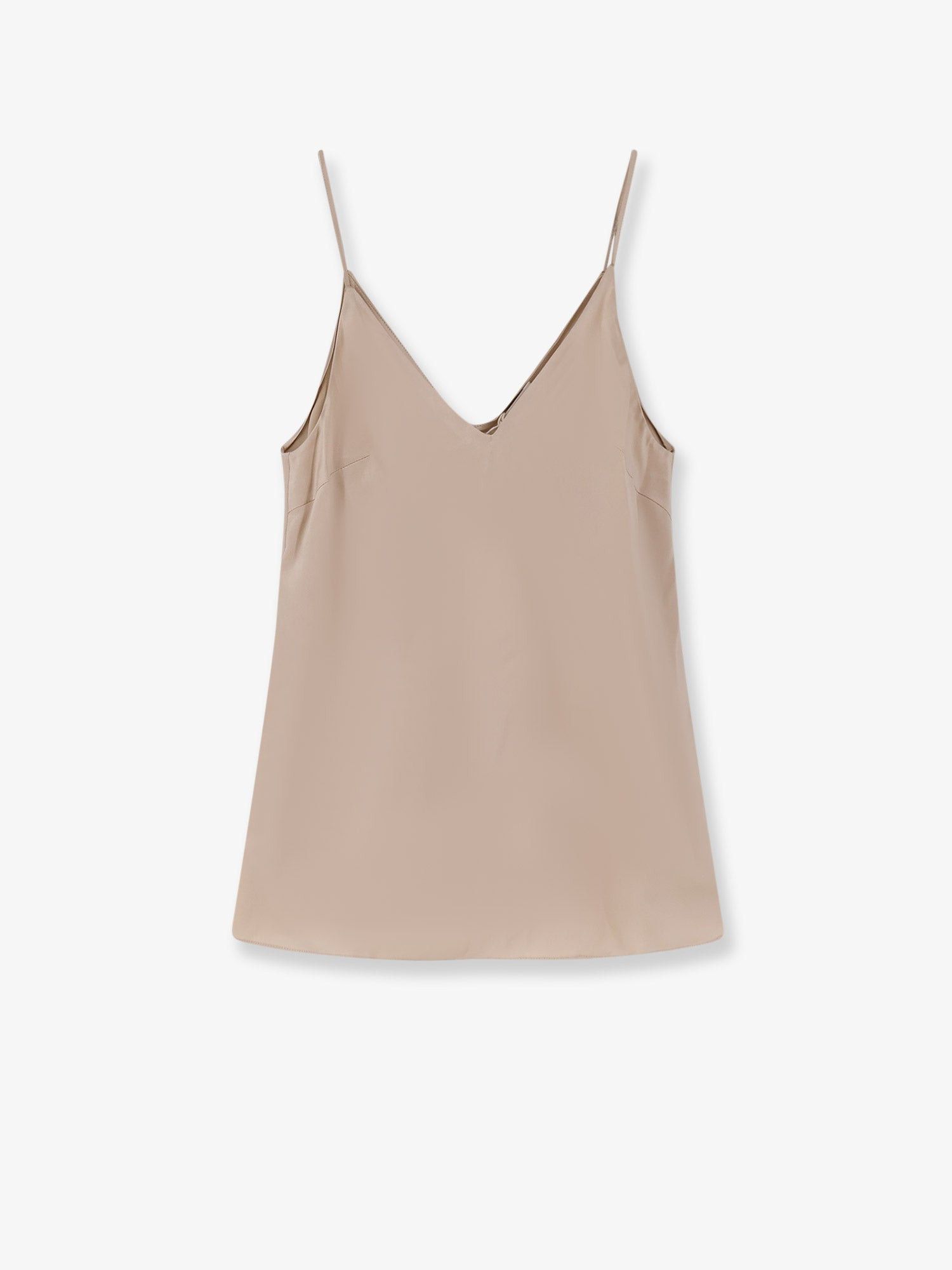 Brunello Cucinelli Stretch Silk Top Size L / US 10 / IT 46 - 1 Thumbnail