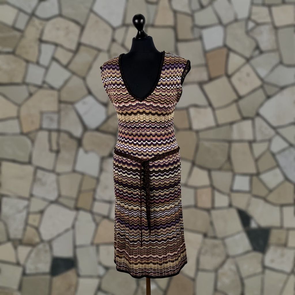 Missoni Missoni XS Womens Dress A-Line Midi Multicoloured Lindex Missoni XS Dress Womens Size XS / US 0-2 / IT 36-38 - 1 Thumbnail