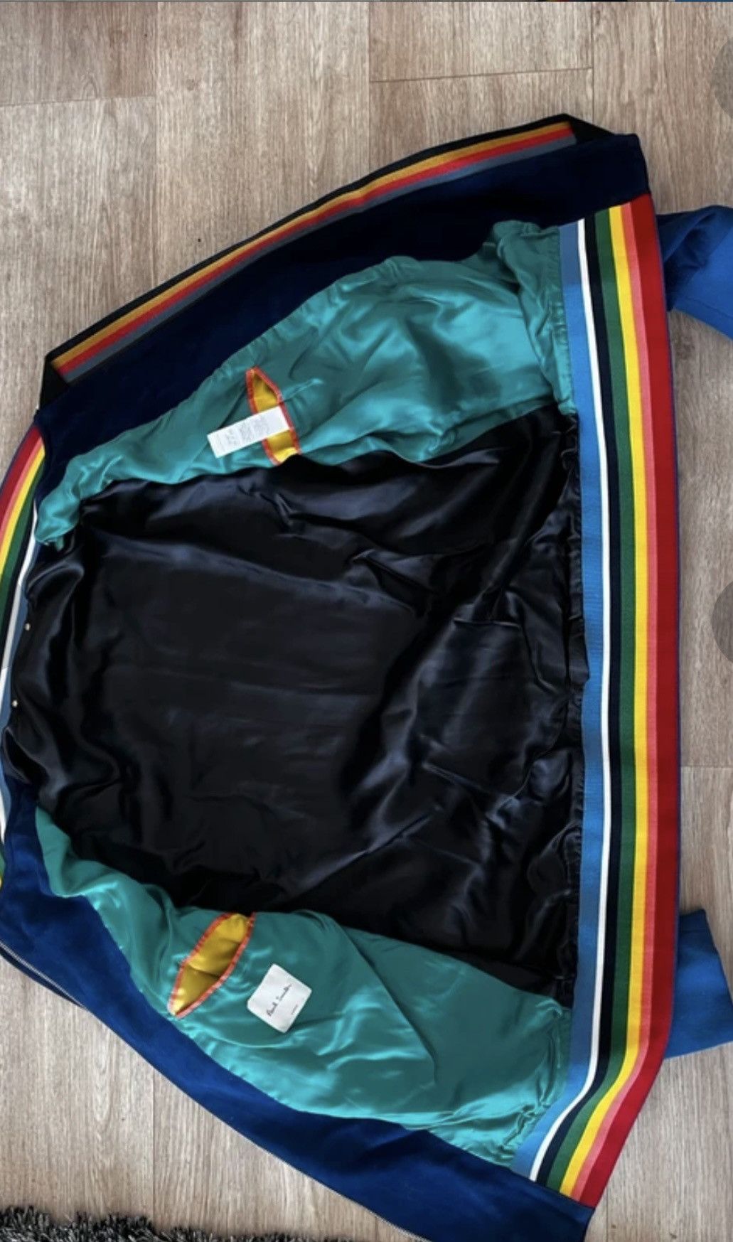 Paul Smith Paul smith suede jacket in blue Size US L / EU 52-54 / 3 - 2 Thumbnail