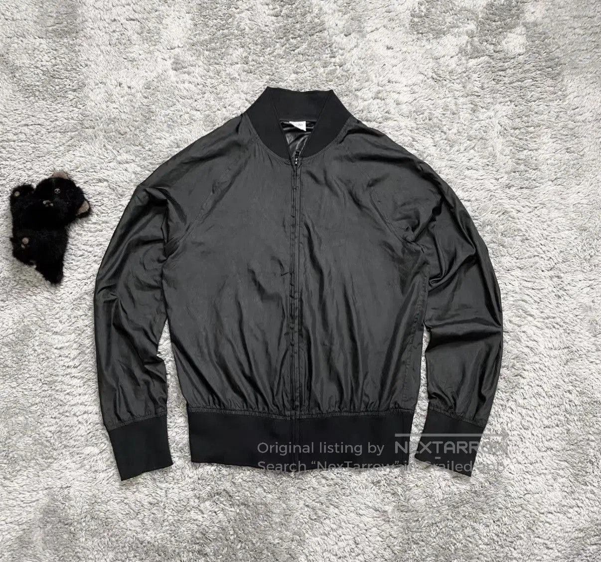 Jean Paul Gaultier Black Bomber Jacket . Size US M / EU 48-50 / 2 - 1 Thumbnail