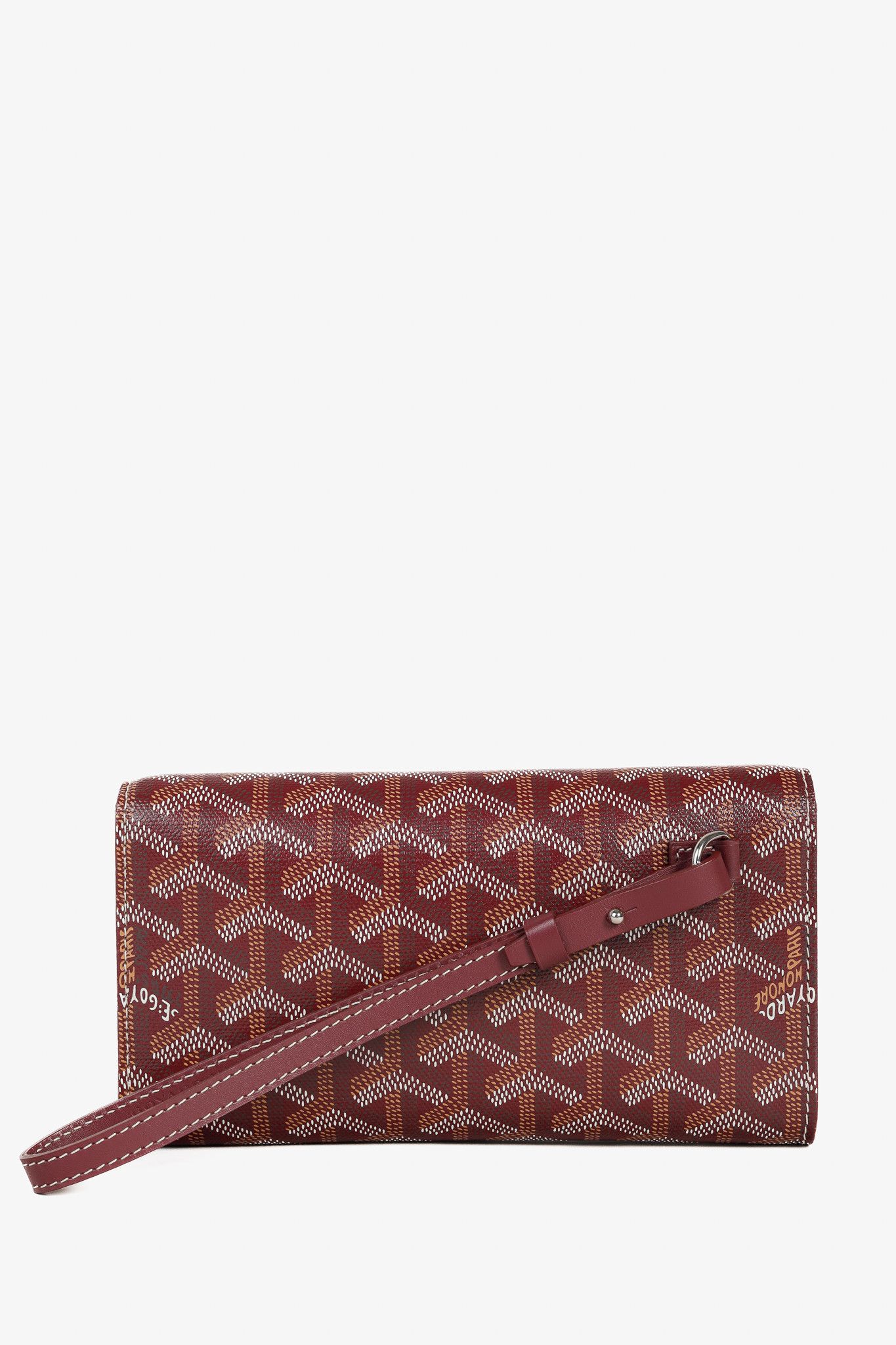Goyard Goyard Monte-Carlo Mini Goyardine Canvas Phone Case Size ONE SIZE - 4 Thumbnail