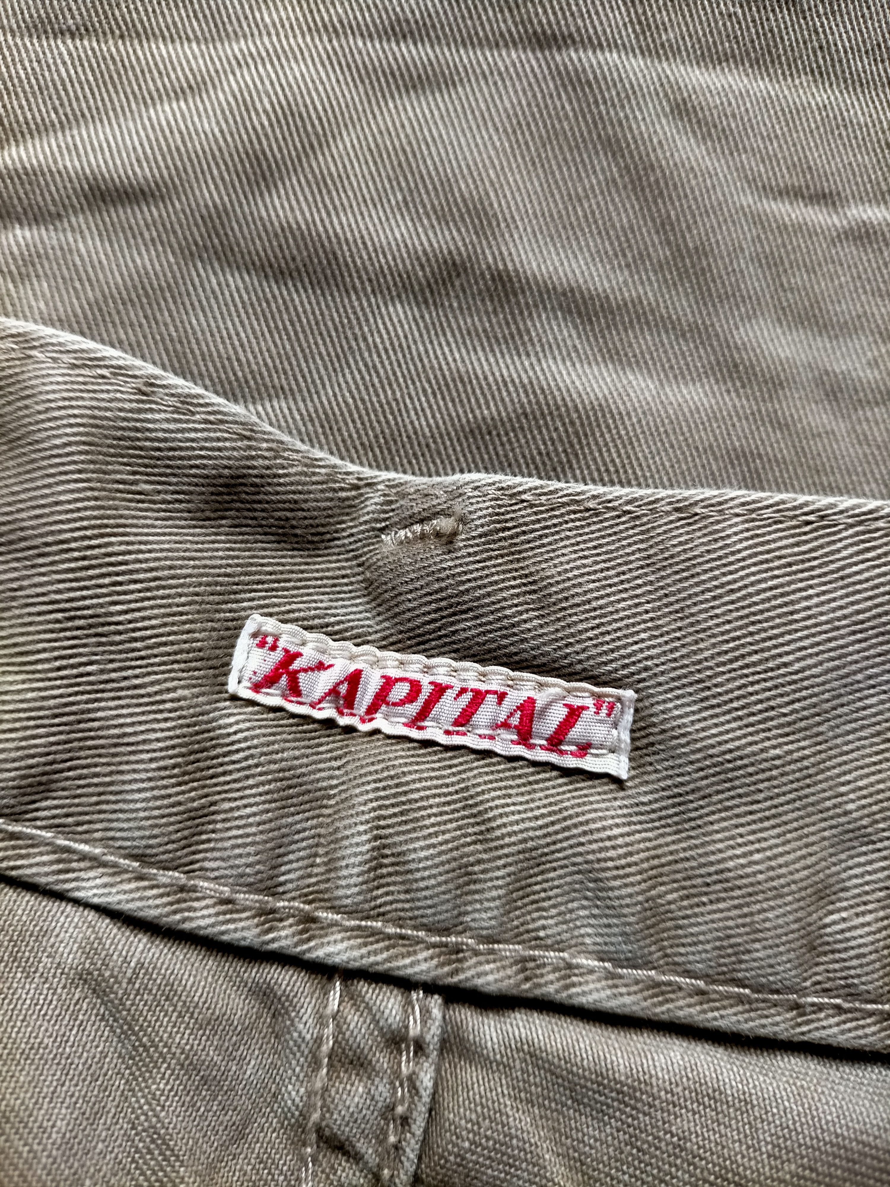 Kapital Kapital Japan khaki buckle back Casual Pants Size US 29 - 15 Thumbnail