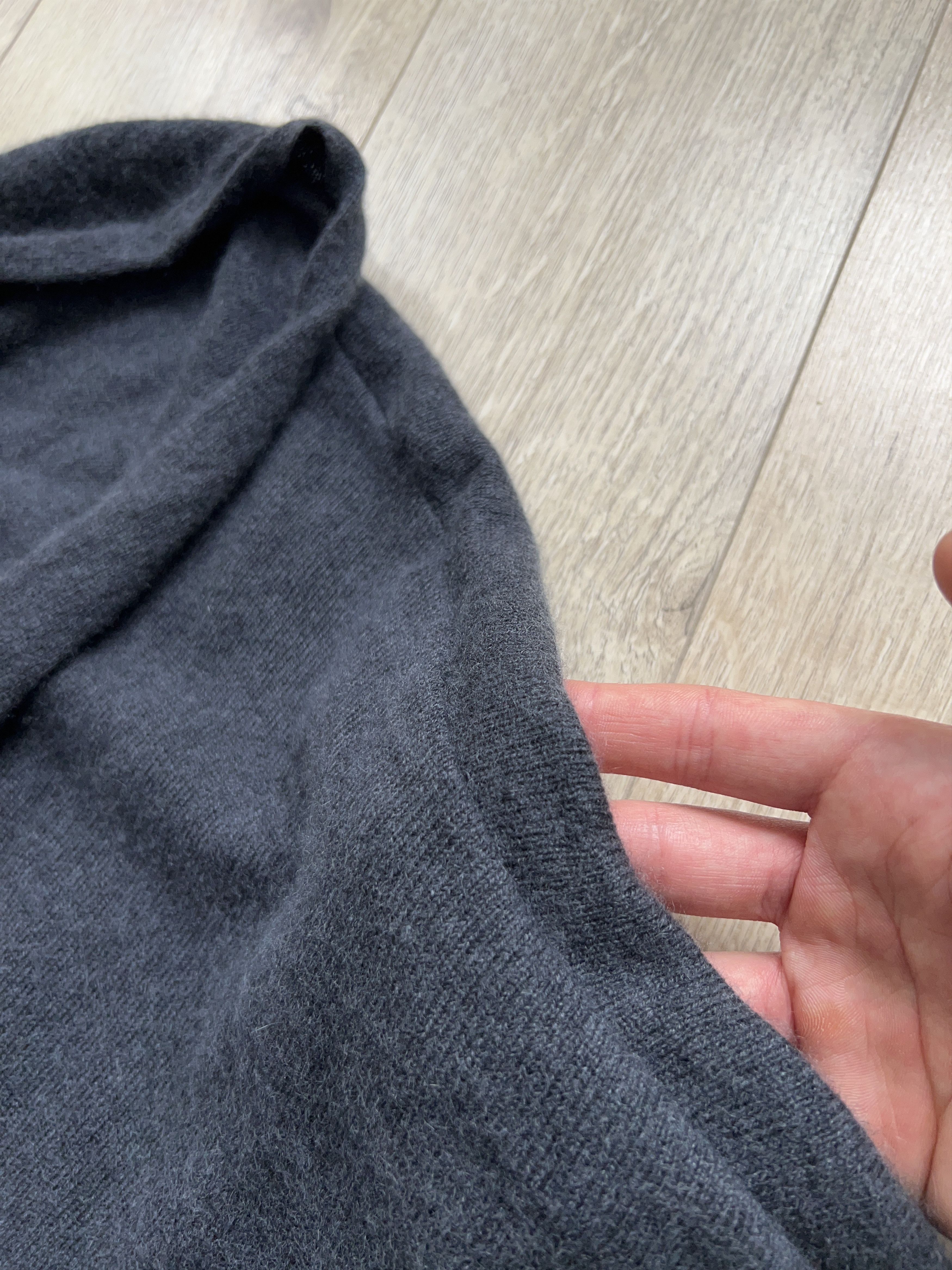 Designer ODEEH One Button Gray Sweater Long Sleeve Size DE 36 / S Size M / US 6-8 / IT 42-44 - 18 Thumbnail