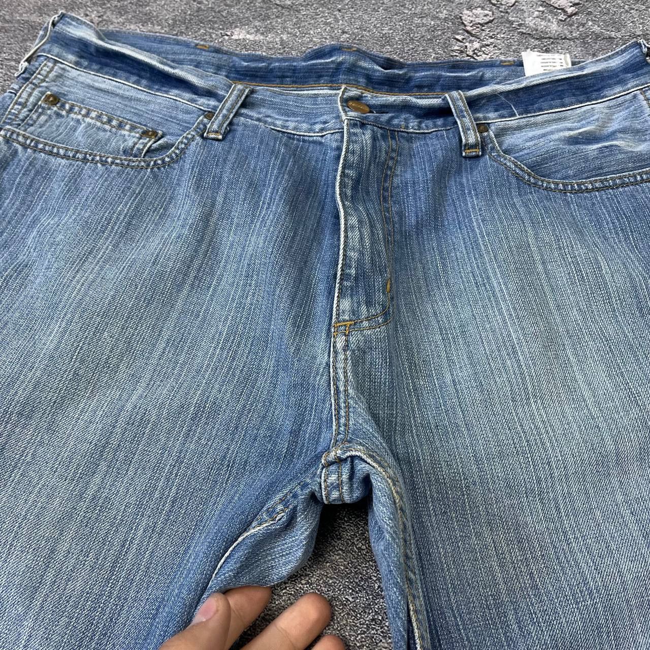 Carhartt Wip Vintage Carhartt Western Pant Blue Size 34x320 Straight Size US 33 - 15 Thumbnail