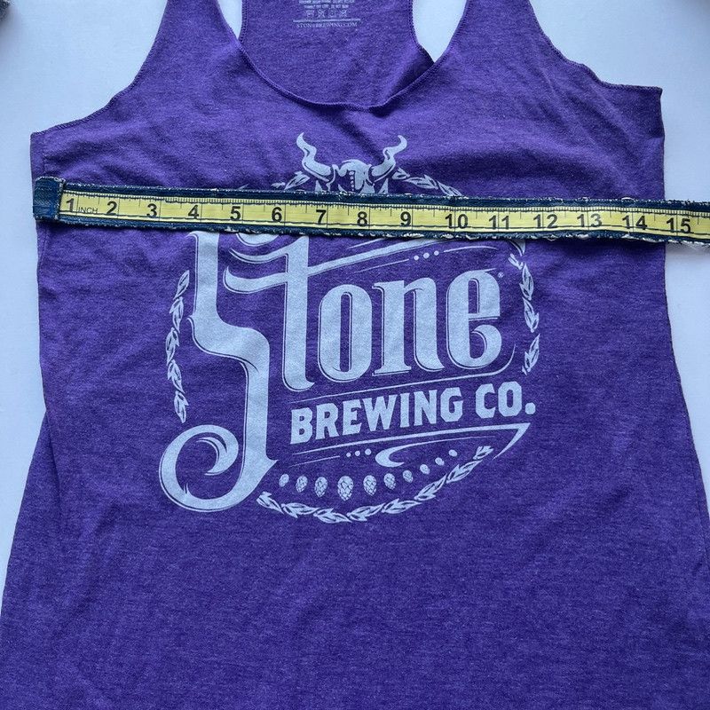 Other Stone Brewing Co. Women's Purple Graphic Tank Top Small Size S / US 4 / IT 40 - 5 Thumbnail