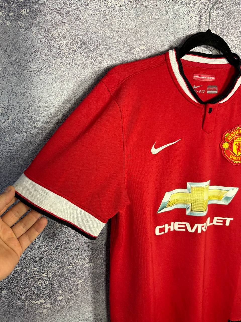 Vintage Vintage Manchester United 2014/15 Nike Soccer Jersey Size US S / EU 44-46 / 1 - 5 Thumbnail