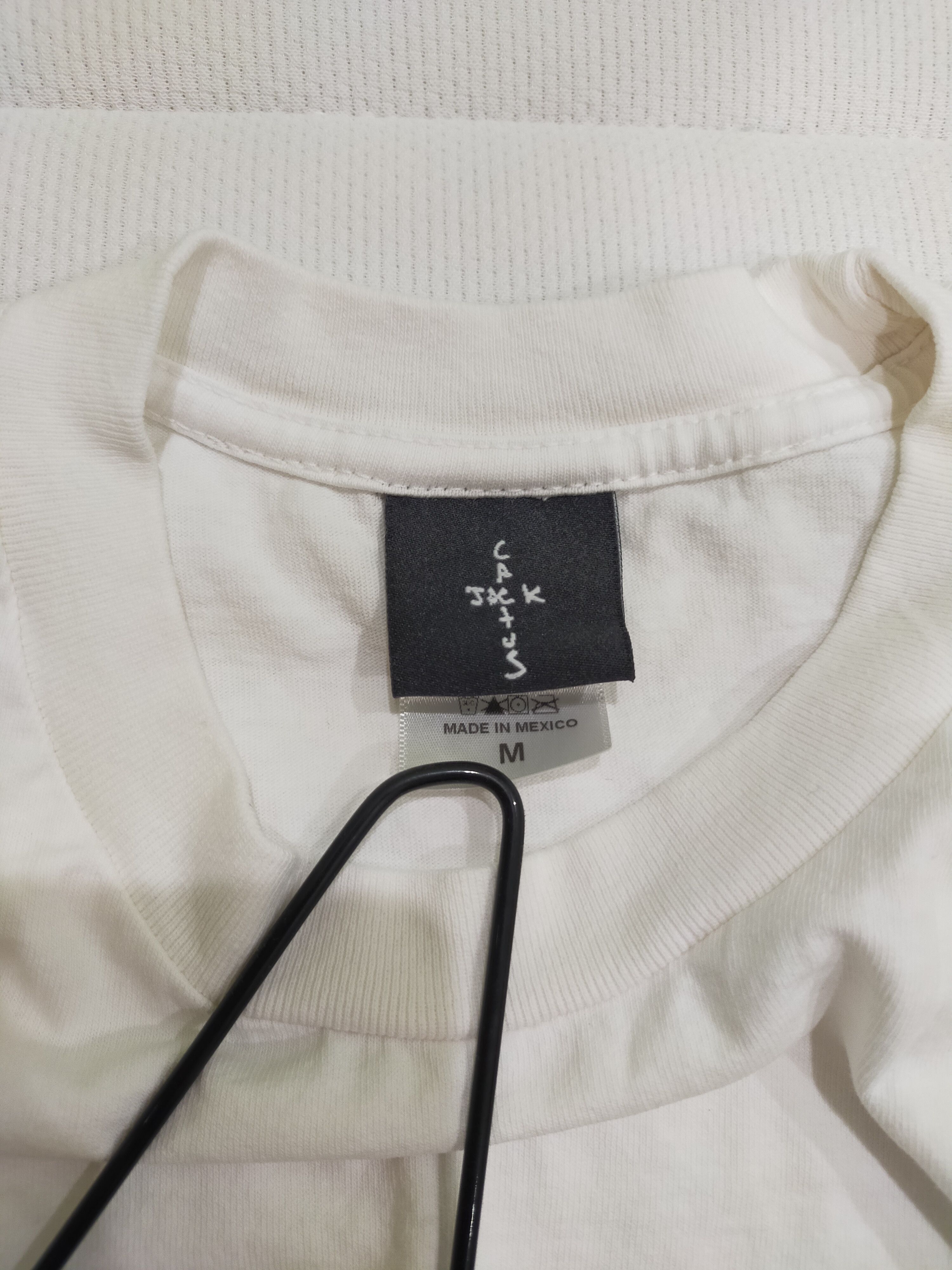 Travis Scott Travis Scott Elkins Knights Utopia white shirt tour merch Size US M / EU 48-50 / 2 - 12 Thumbnail
