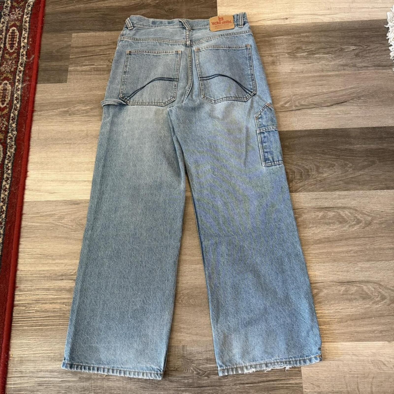 Ecko Unltd. Vintage ecko untld co jeans 00s womens 18 30x28 Size 30" / US 8 / IT 44 - 3 Thumbnail
