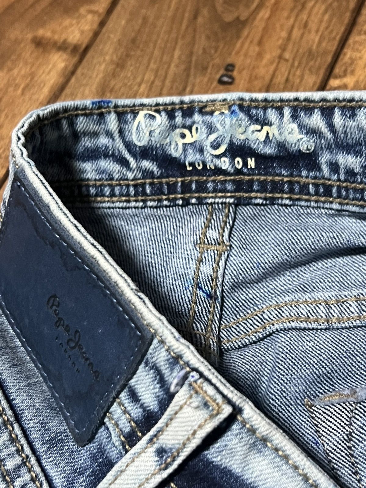If Six Was Nine × Pepe Jeans Pepe Jeans light denim Size US 30 / EU 46 - 13 Thumbnail