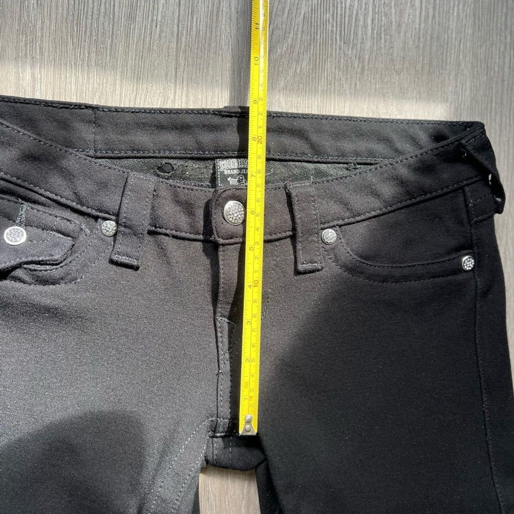 True Religion True Religion Black Skinny Pants Jeans Size 26" / US 2 / IT 38 - 11 Thumbnail