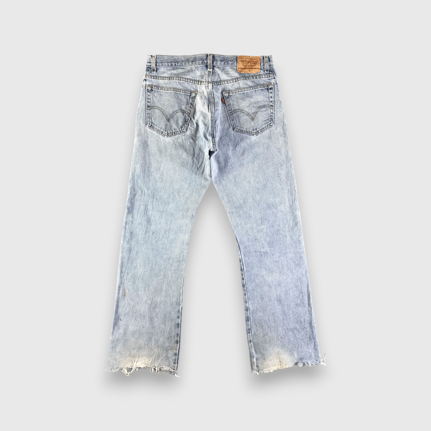 Levi's Vintage Light Wash Levis 517 Jeans-J4295 Size US 34 / EU 50 - 2 Thumbnail