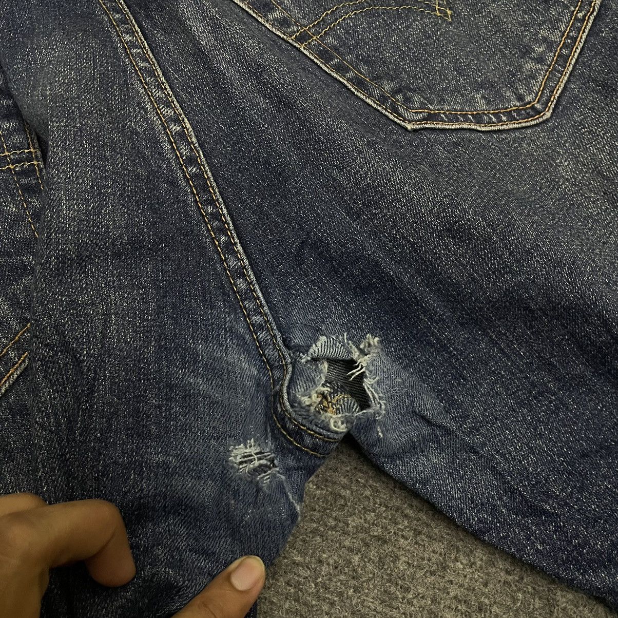 Levi's Vintage Levis 505 Big E Reproduction Blue Jeans Size US 33 - 14 Thumbnail