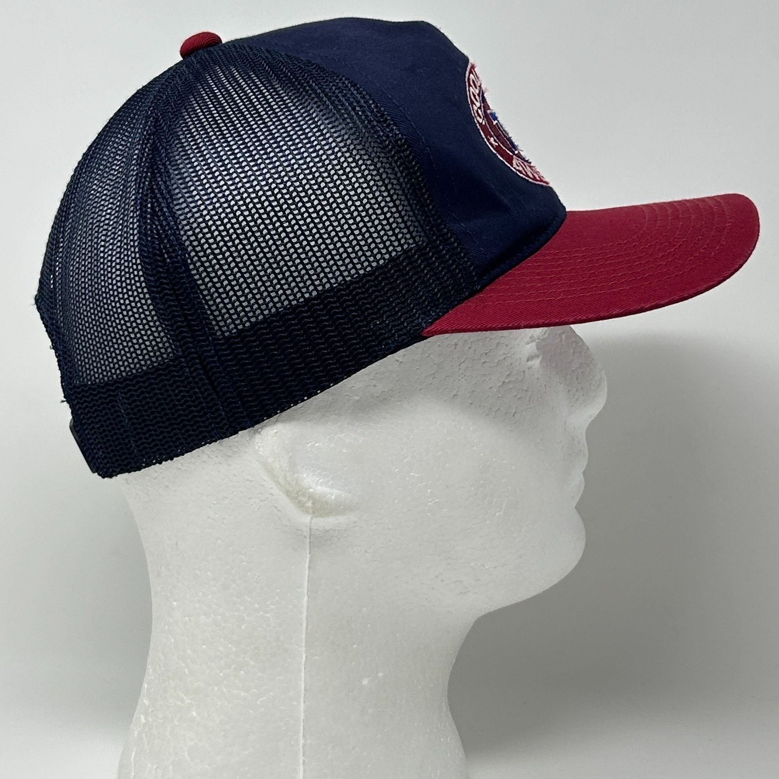 Vintage Vintage 90s Cool Great Awesome Dad Trucker Hat Cap Blue Size ONE SIZE - 8 Thumbnail