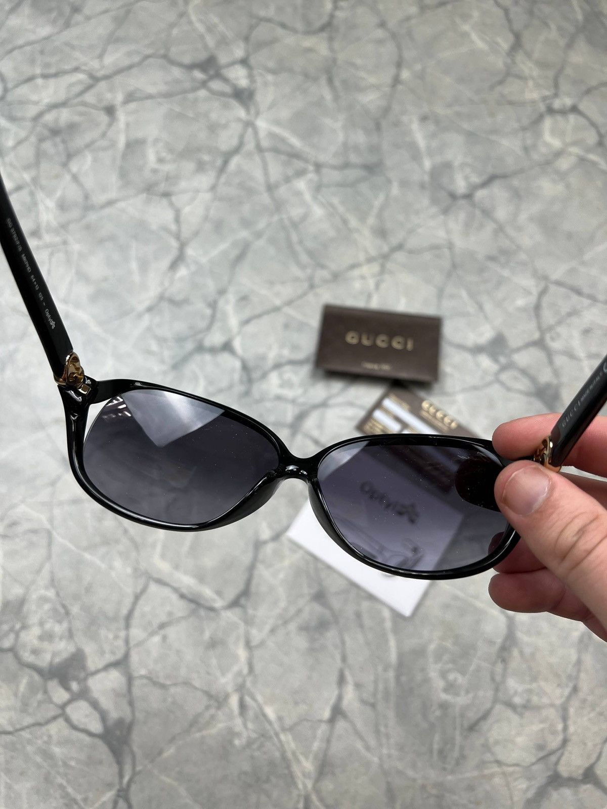 Gucci Gucci Sunglasses Luxury Y2k Avant Garde Size ONE SIZE - 8 Thumbnail
