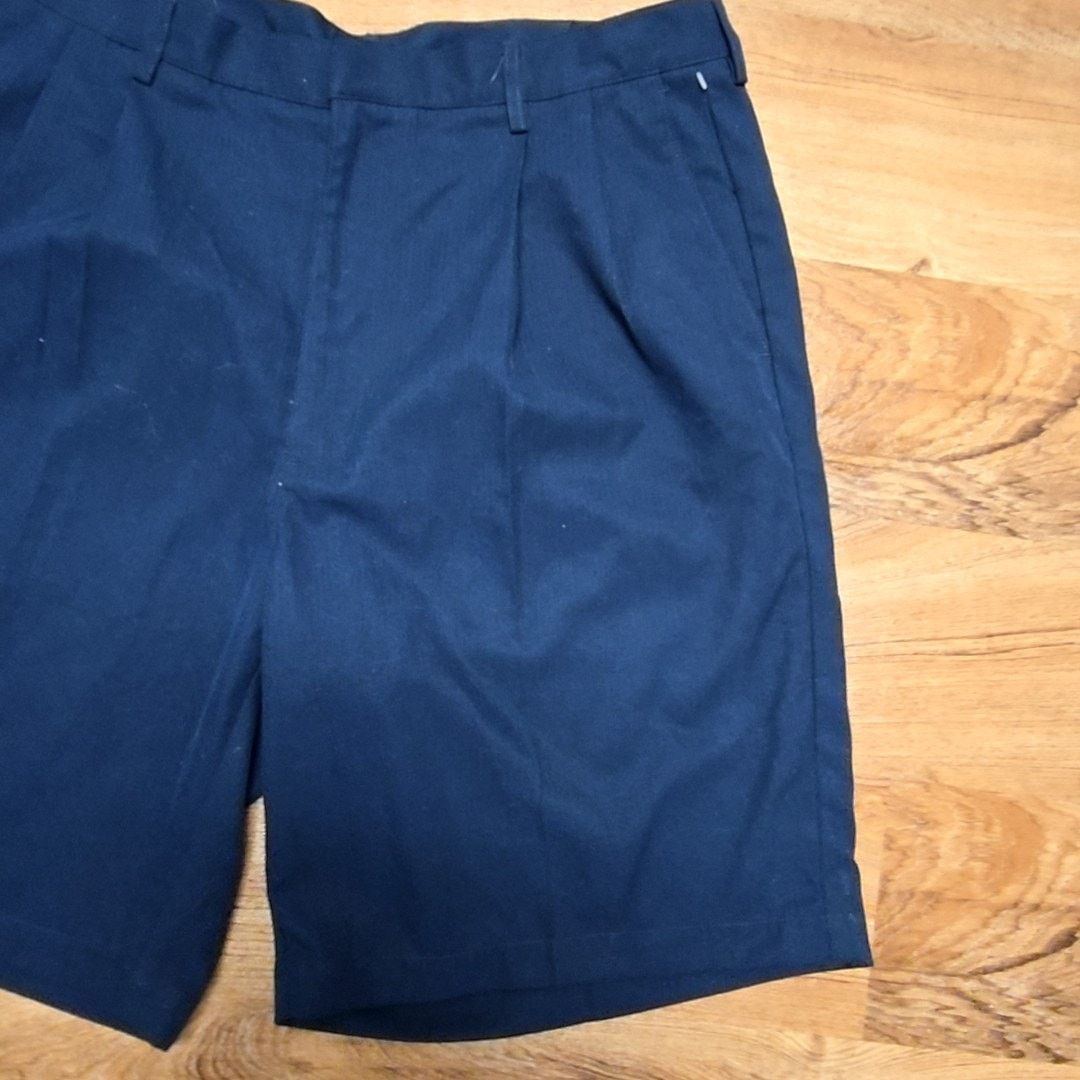 Nike Nike Navy Blue Pleated Casual Mens 36 Golf Shorts Size US 36 / EU 52 - 3 Thumbnail
