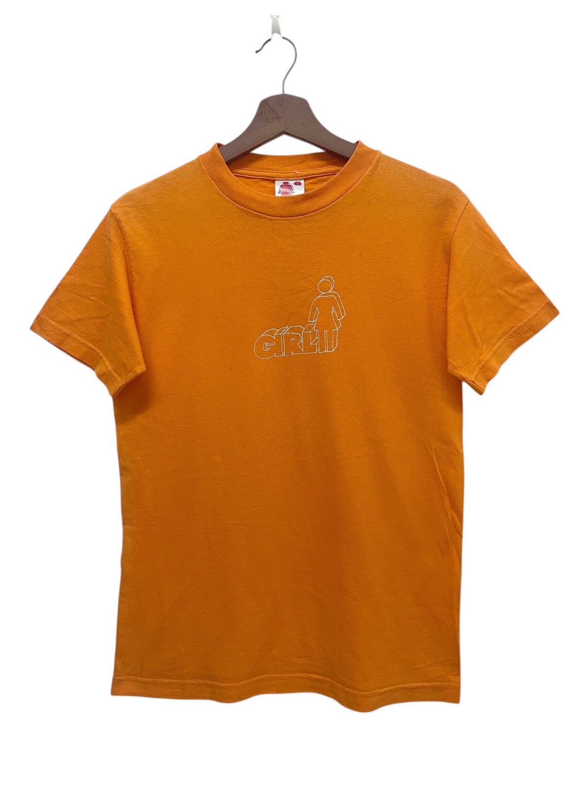 Girl Skateboards × Vintage 90’s Girl Skateboard Big Logo Tee Size S / US 4 / IT 40 - 1 Thumbnail