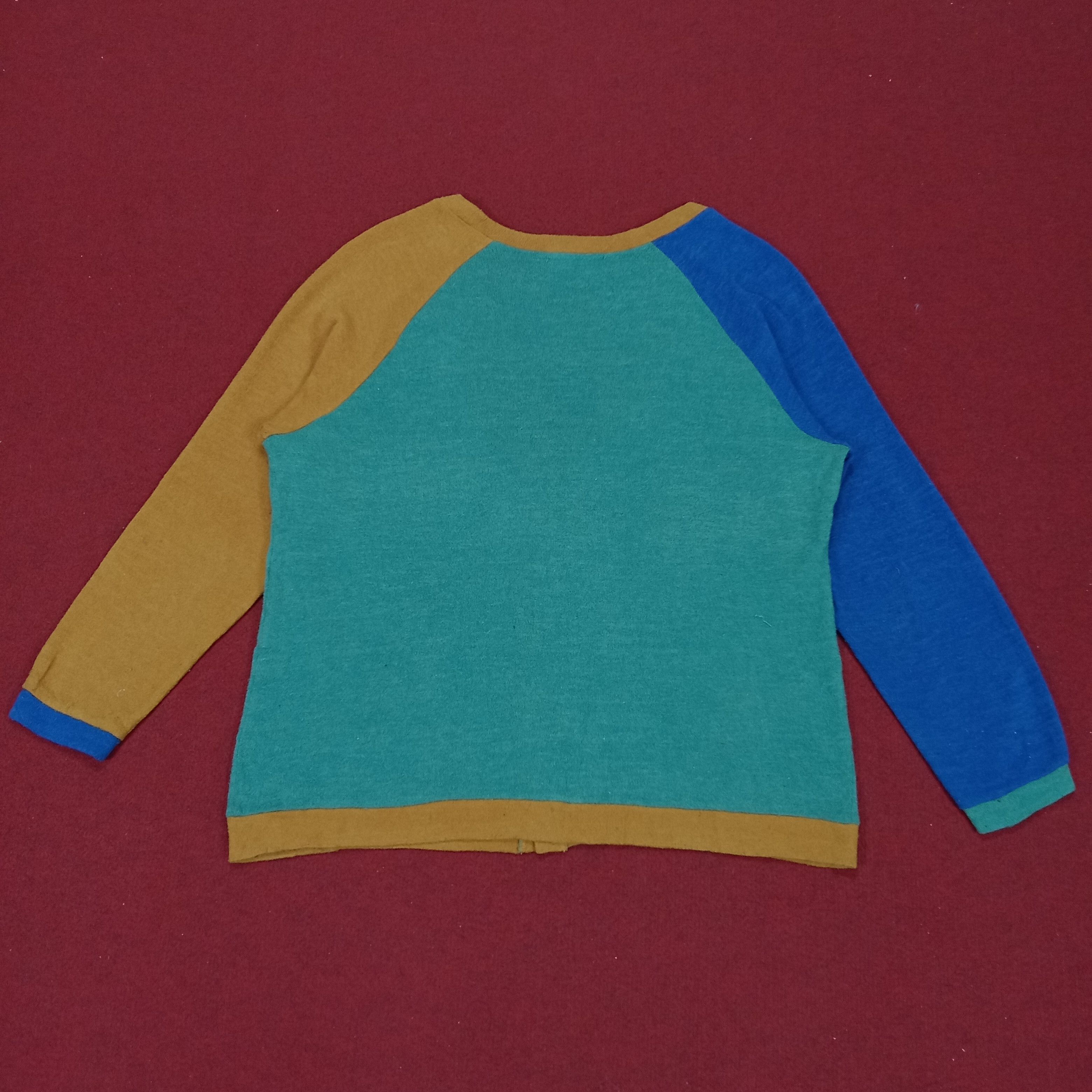 Issey Miyake × Ne-Net × Vintage Ne-Net Japanese Designer Brand Fashion Cardigan Sweater Size M / US 6-8 / IT 42-44 - 3 Thumbnail