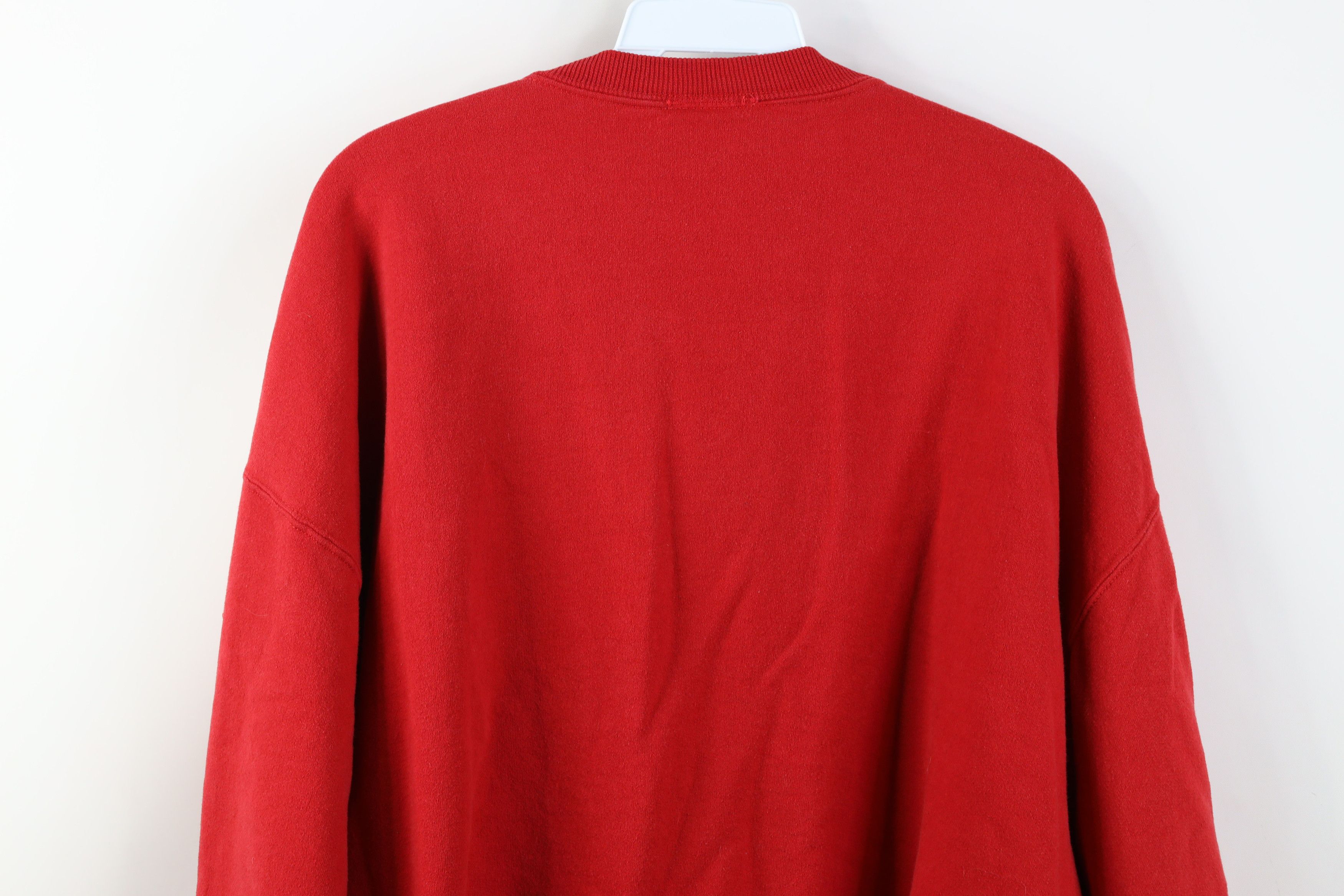 Vintage Vintage 90s Ohio State University Crewneck Sweatshirt Size US XL / EU 56 / 4 - 11 Thumbnail