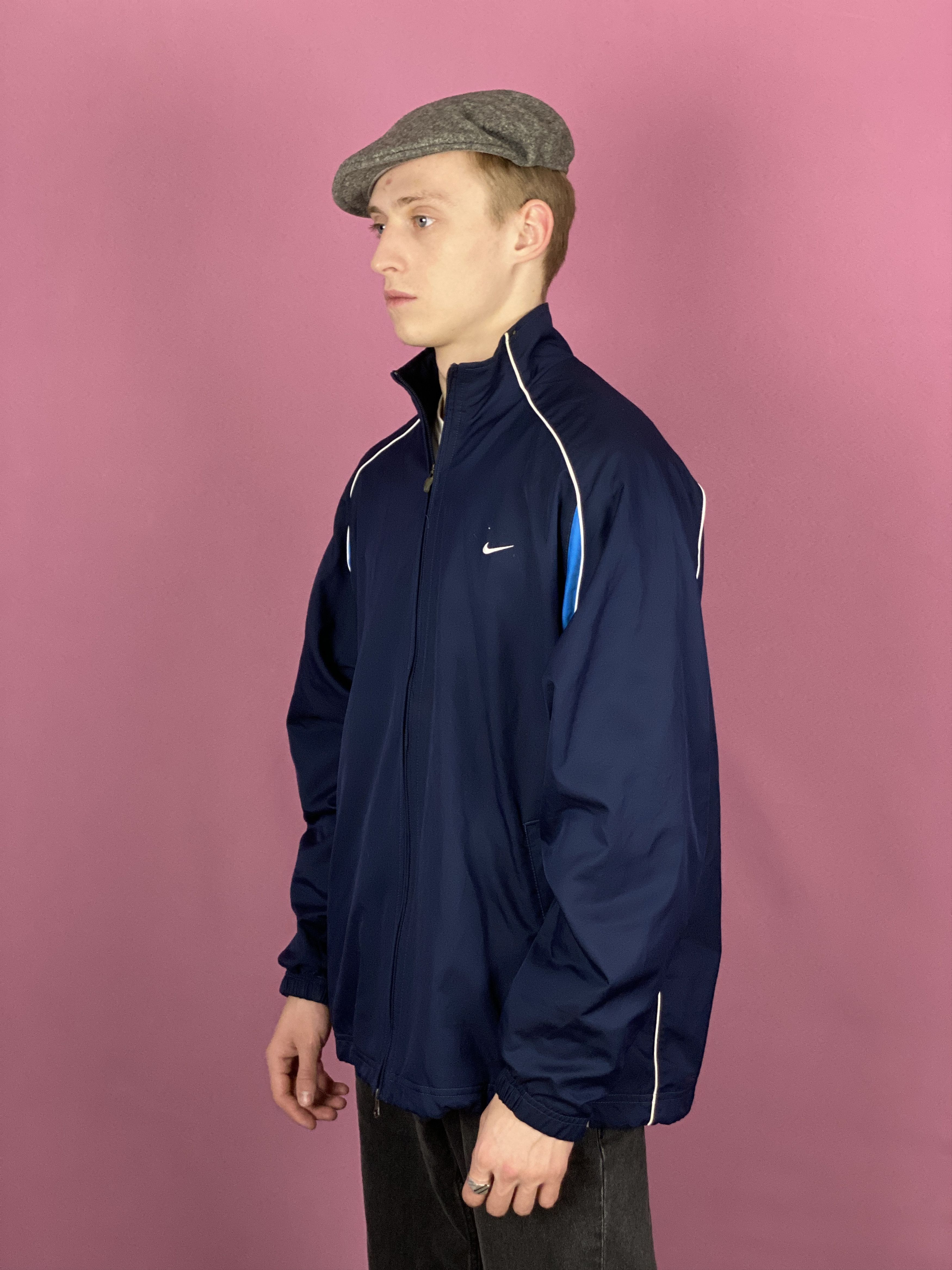 Nike × Vintage Y2K Nike Vintage Men's Windbreaker Jacket - L Size US L / EU 52-54 / 3 - 2 Thumbnail
