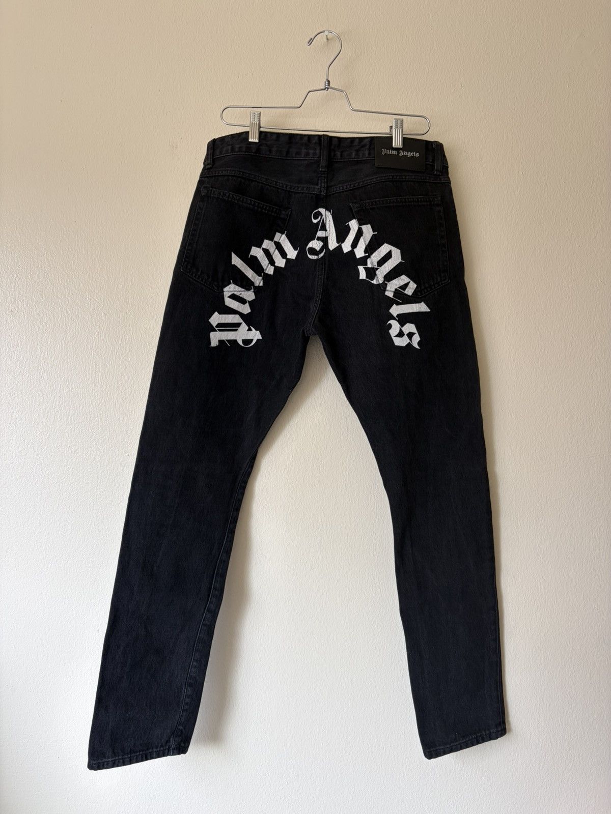 Palm Angels Palm Angles Logo Jeans Size US 32 / EU 48 - 1 Thumbnail