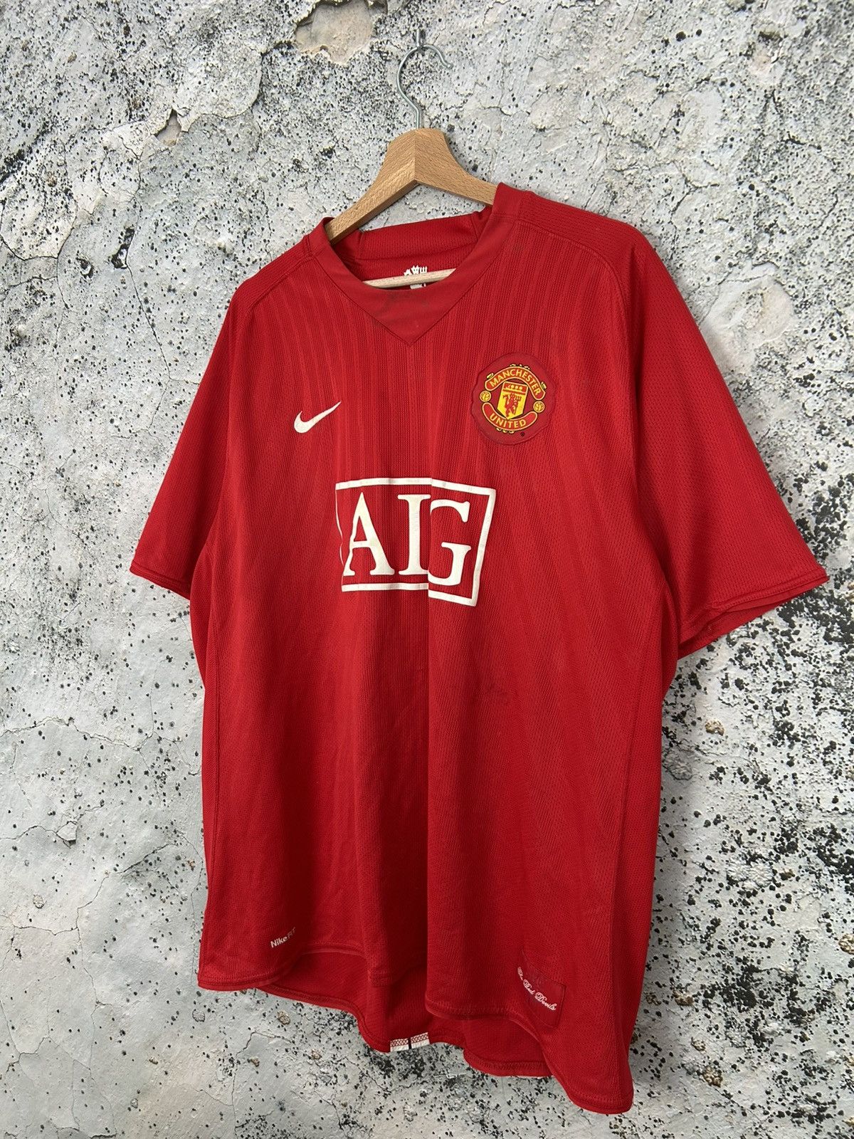 Nike Manchester United Cristiano Ronaldo Nike Soccer Jersey Rare Size US XXL / EU 58 / 5 - 3 Thumbnail