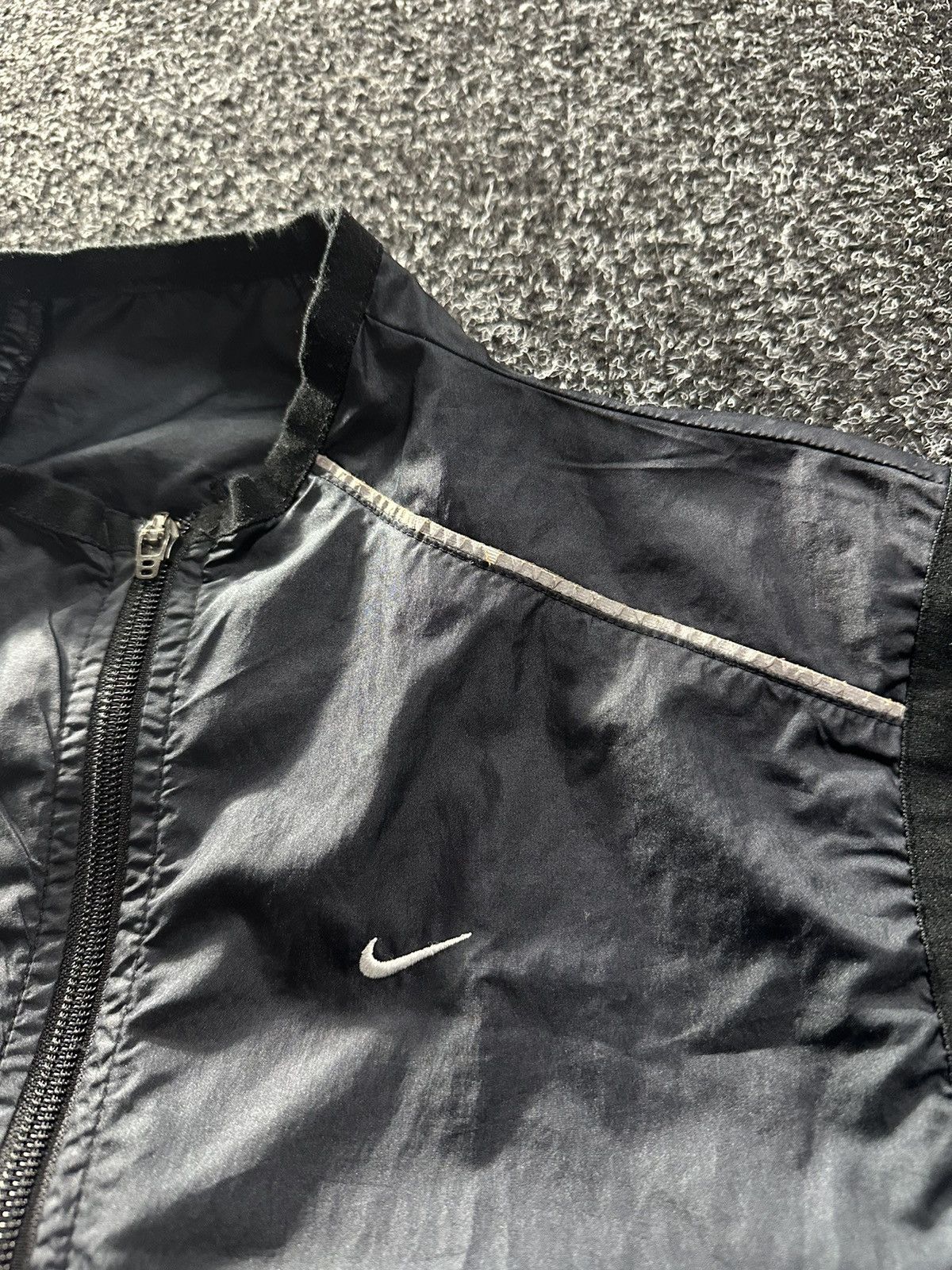 Nike × Vintage 🚨 VINTAGE NIKE 90s VEST WINTBREAKER LIGHT JACKET 90s swoosh Size US S / EU 44-46 / 1 - 5 Thumbnail