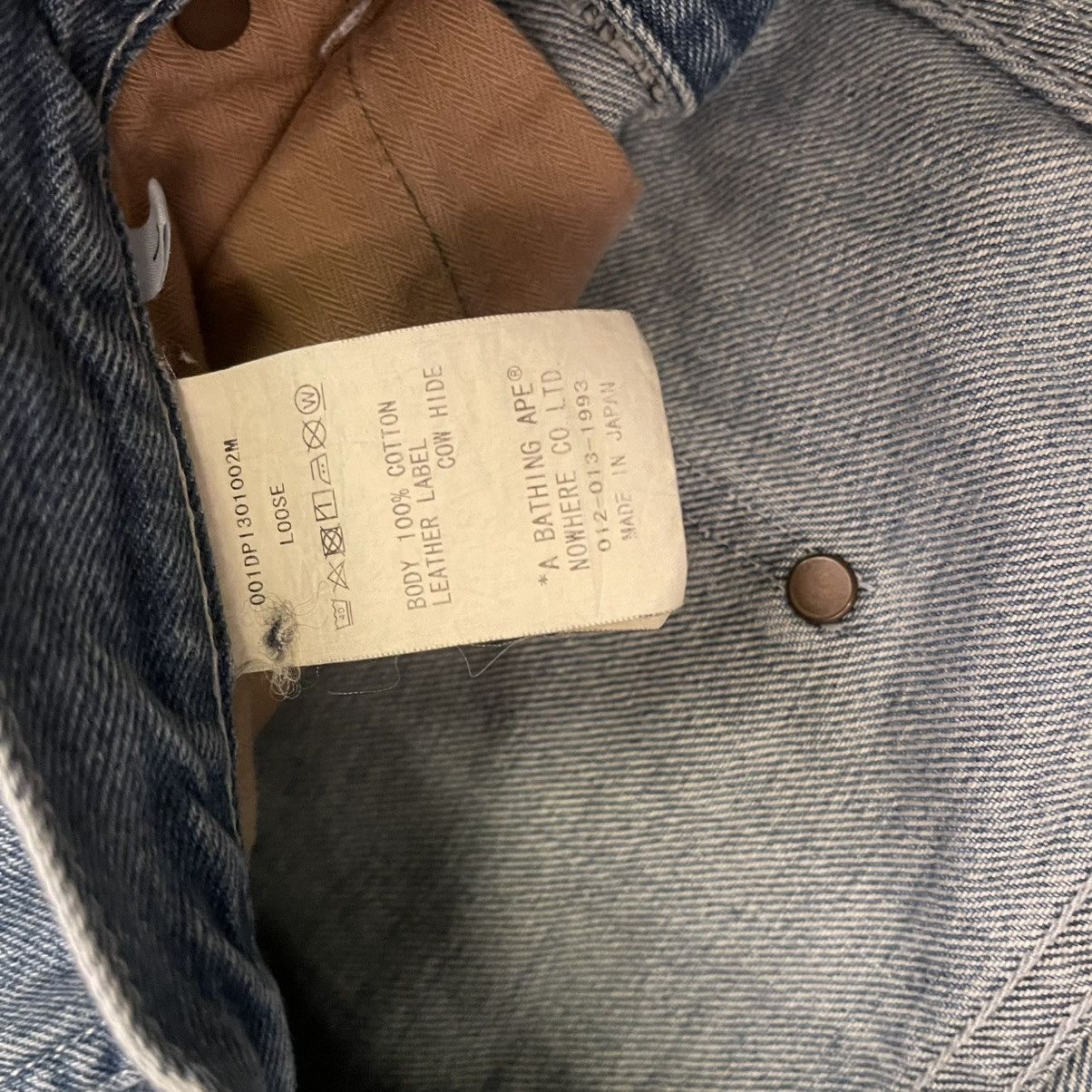 Bape Y2K style New gen Bape Sta jeans Size US 34 / EU 50 - 4 Thumbnail