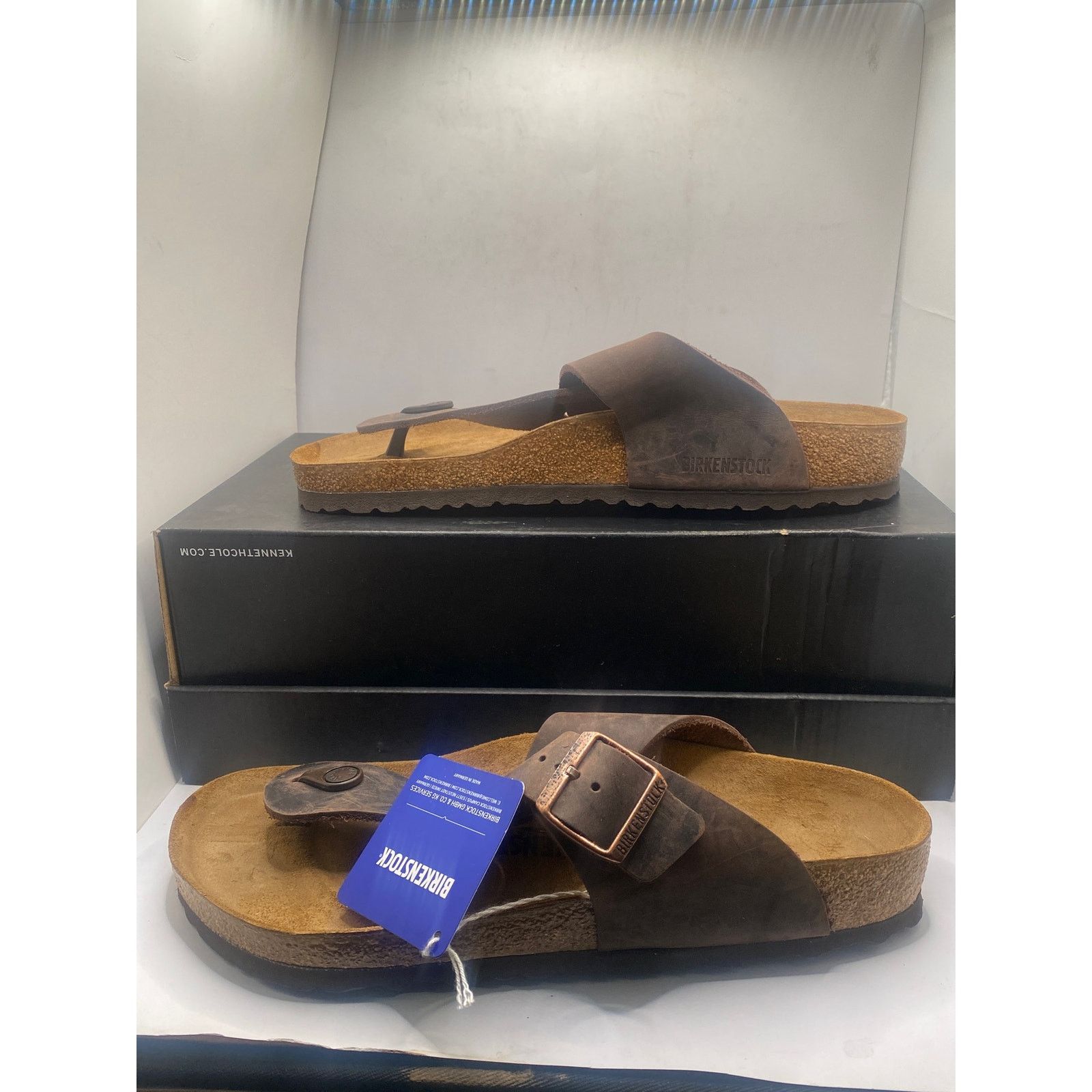Birkenstock Birkenstock Gizeh Narrow Fit Mocca Birko-Flor Sandal US 11.5 Size US 11.5 / IT 41.5 - 3 Thumbnail