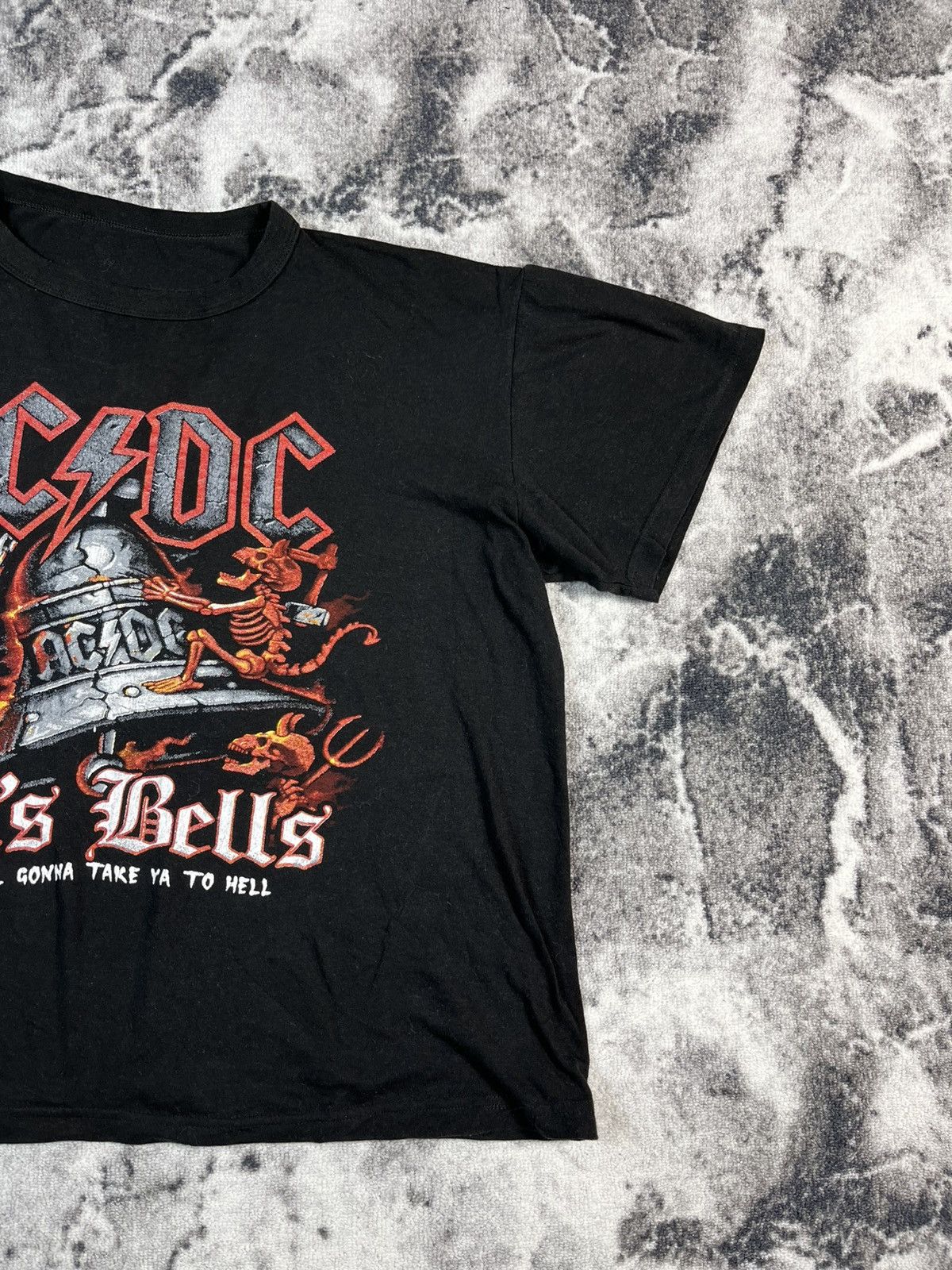 AC/DC AC/DC Hells Bells Double Sided Band Tee Boxy XL Size US XL / EU 56 / 4 - 3 Thumbnail