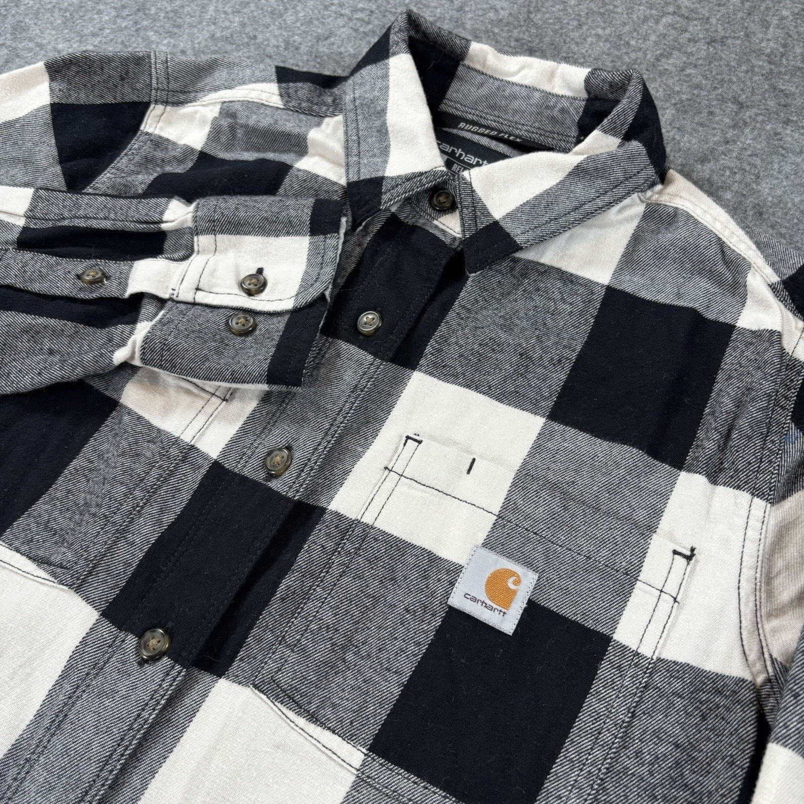Carhartt Carhartt Rugged Flex Shirt Womens M Plaid 104974 Relaxed Fit Size M / US 6-8 / IT 42-44 - 1 Thumbnail
