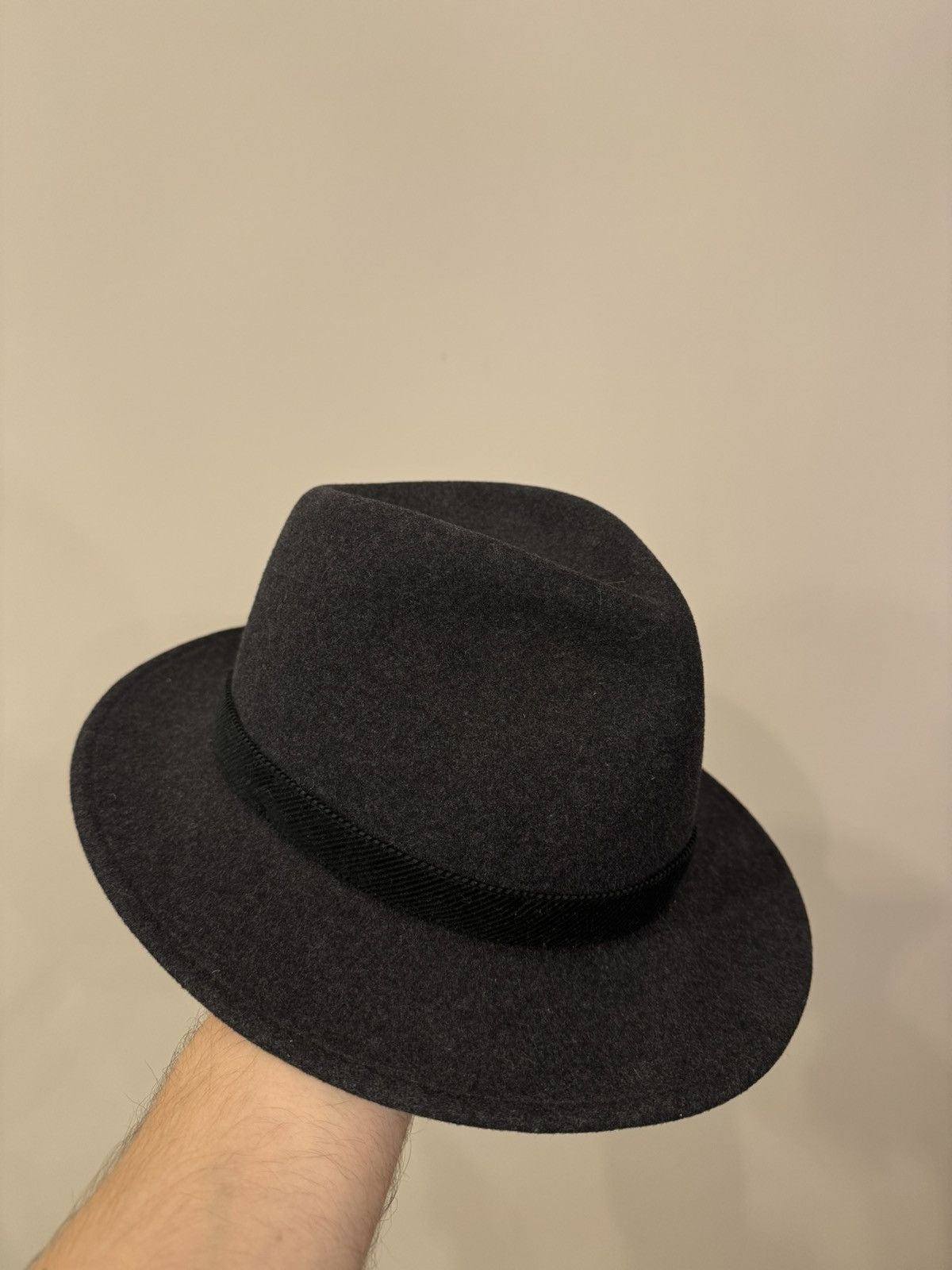 Vintage Mayser grey wool hat classic casual vintage Size ONE SIZE - 4 Thumbnail