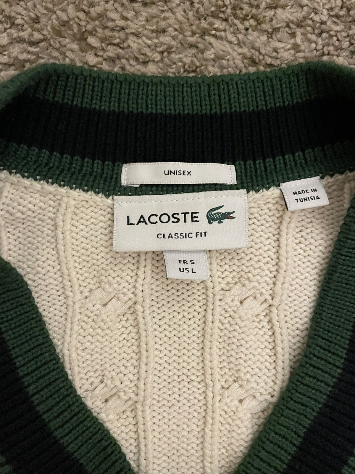 Lacoste Lacoste knit sweater Size US L / EU 52-54 / 3 - 2 Thumbnail