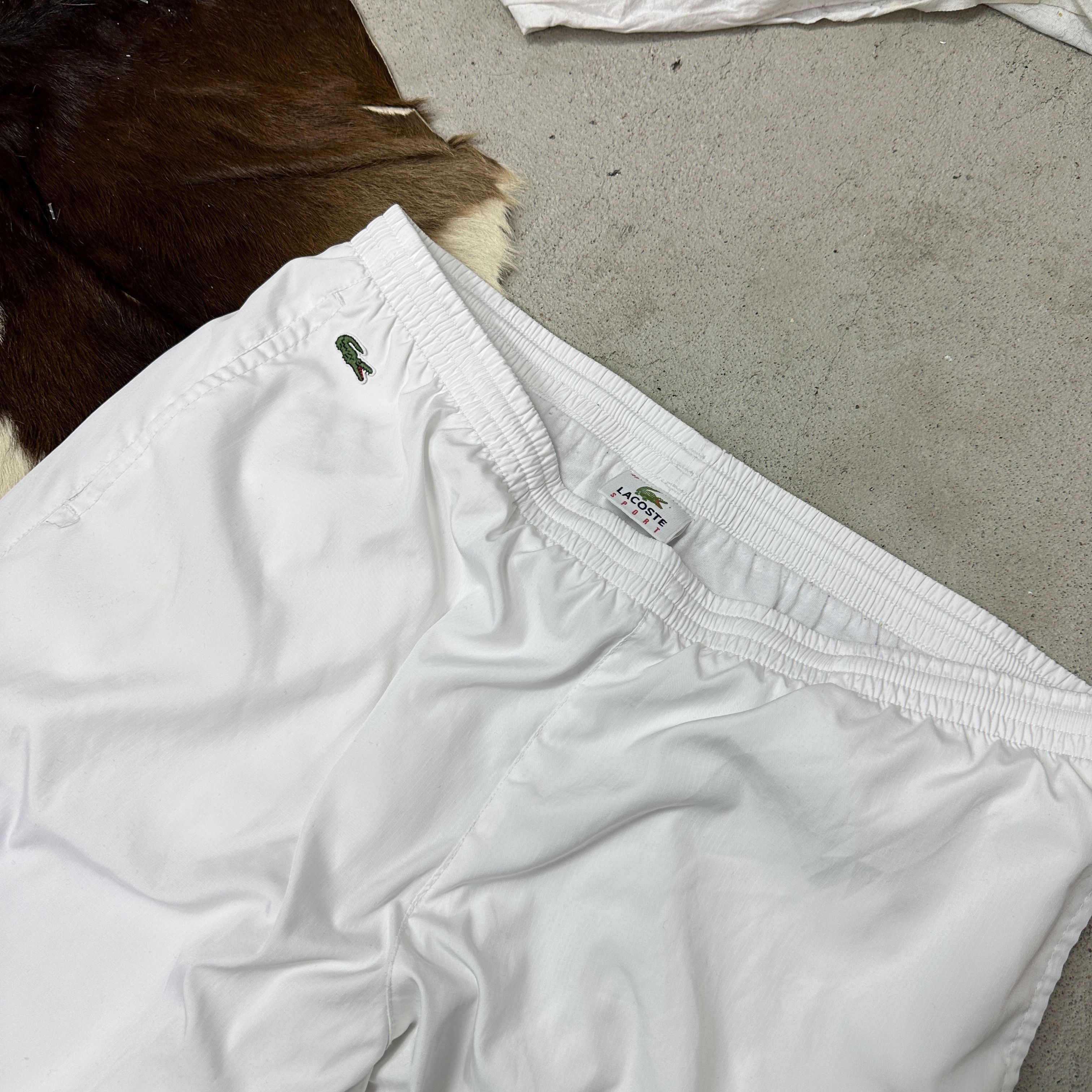 Lacoste Vintage Sporty Streetwear Skater Lacoste Sweatpants Y2K Size US 33 - 2 Thumbnail