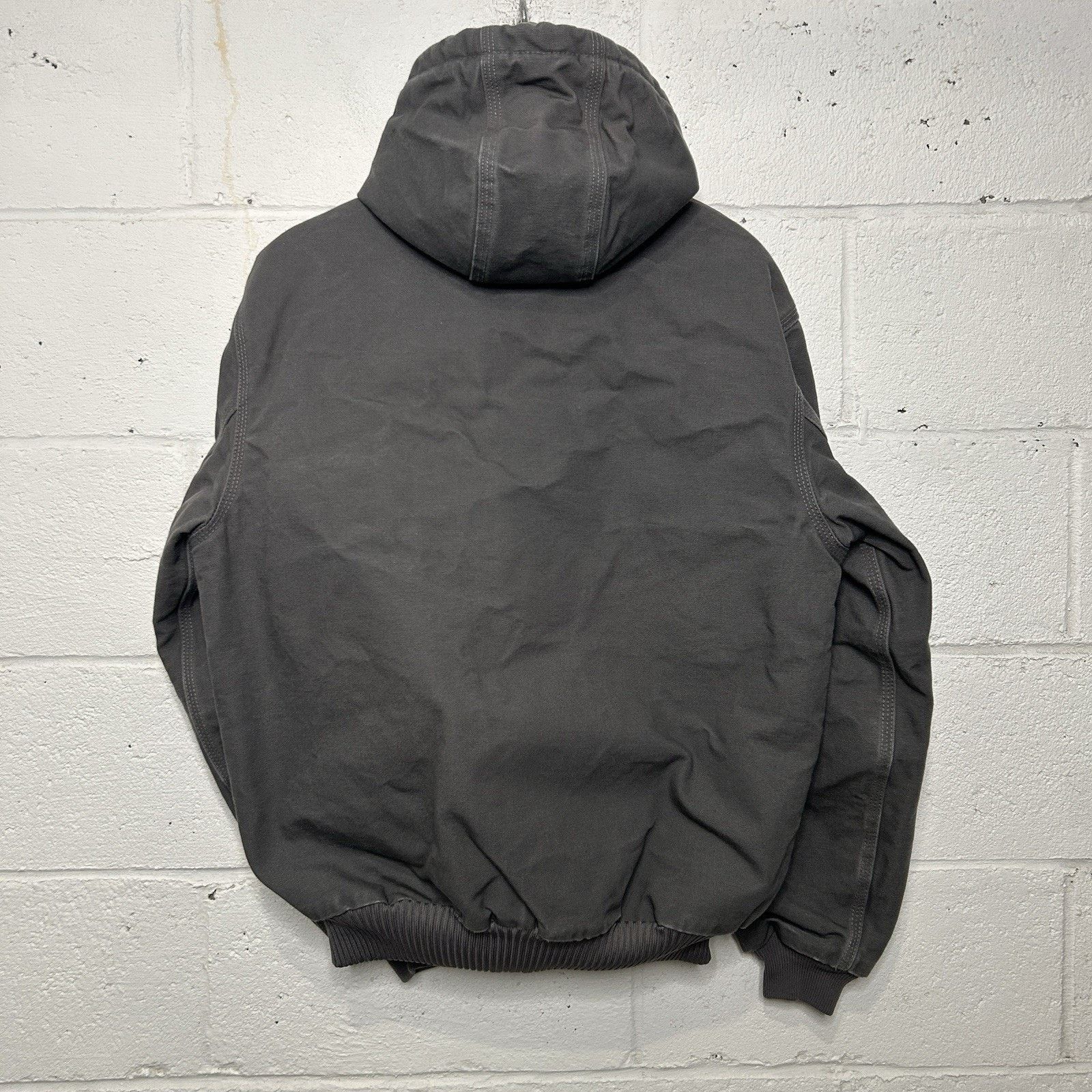 Carhartt Carhartt Quilted Hooded Active Jacket “Gravel” 103940-GVL Size US S / EU 44-46 / 1 - 2 Thumbnail