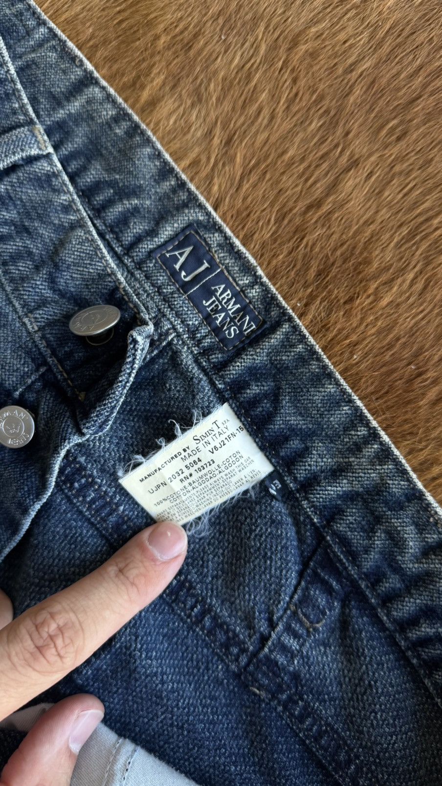 Armani Indigo Armani Jeans Size US 34 / EU 50 - 4 Thumbnail