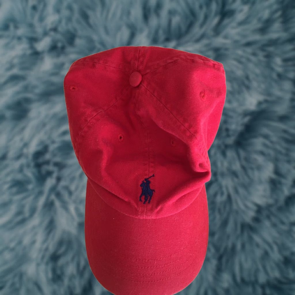 Polo Ralph Lauren VINTAGE Polo Ralph Lauren Baseball Cap Red Season 2009 Adjustable Men Cap Size US M / EU 48-50 / 2 - 1 Thumbnail
